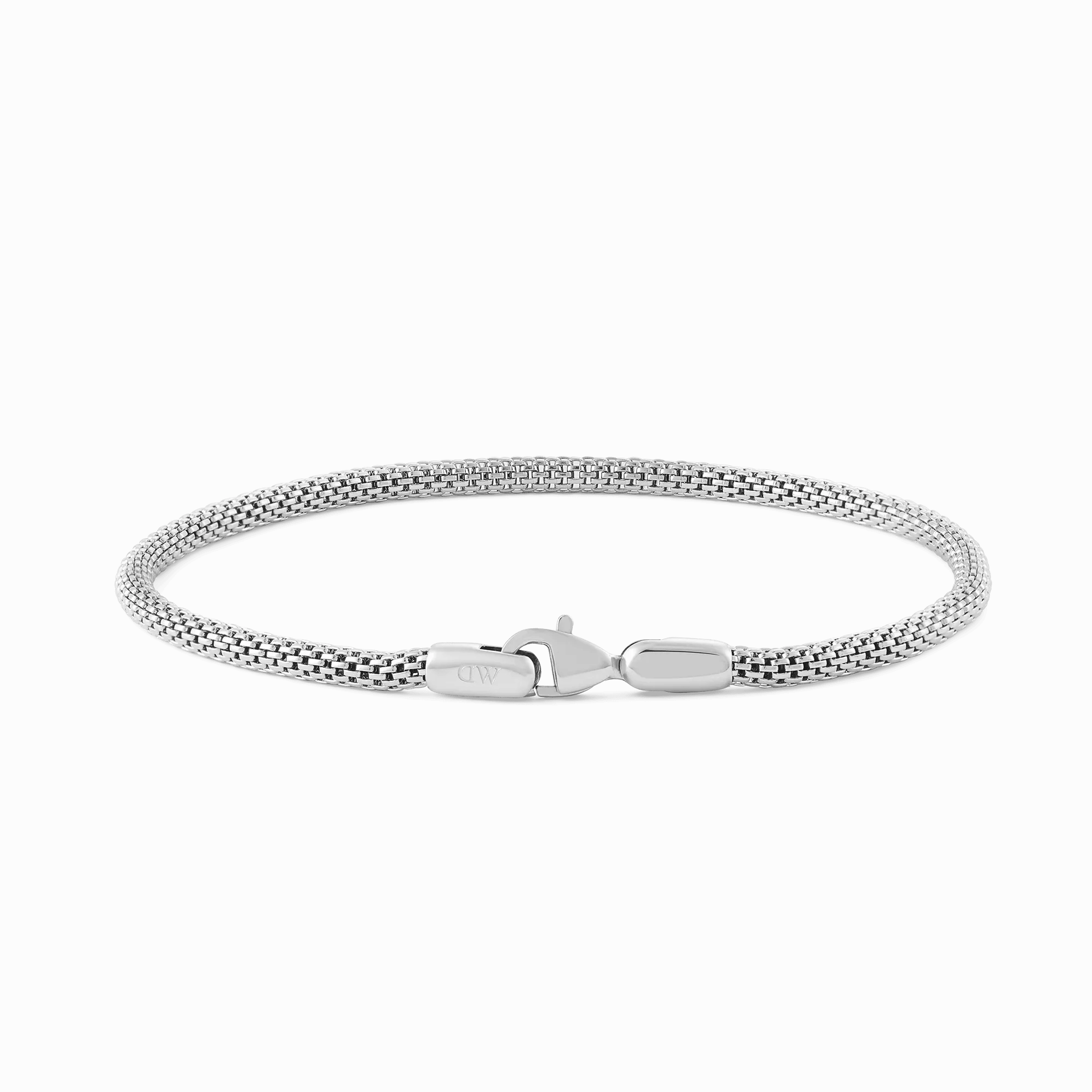 Tide Mesh Bracelet Sterling 2.8