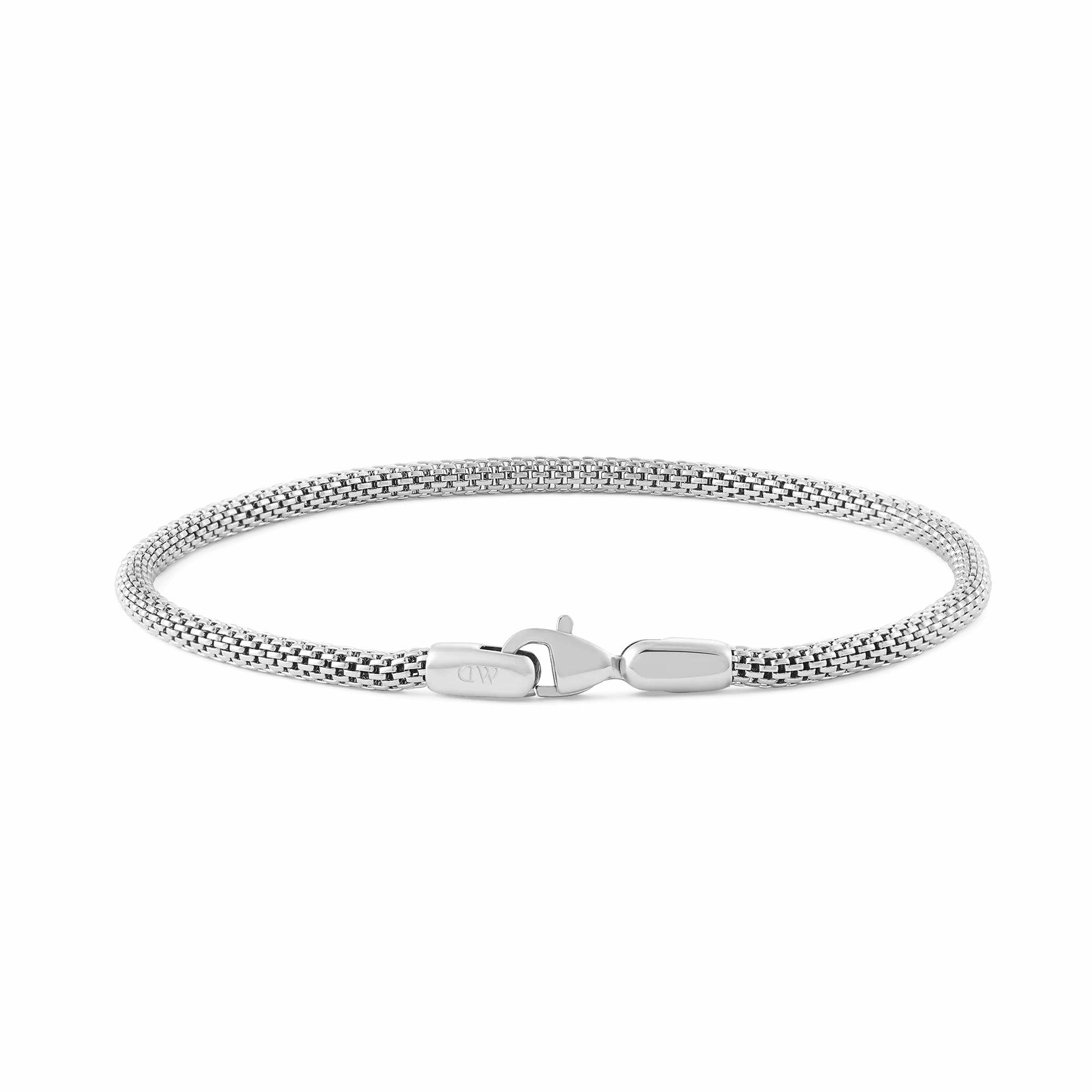 Tide Mesh Bracelet Sterling 2.8