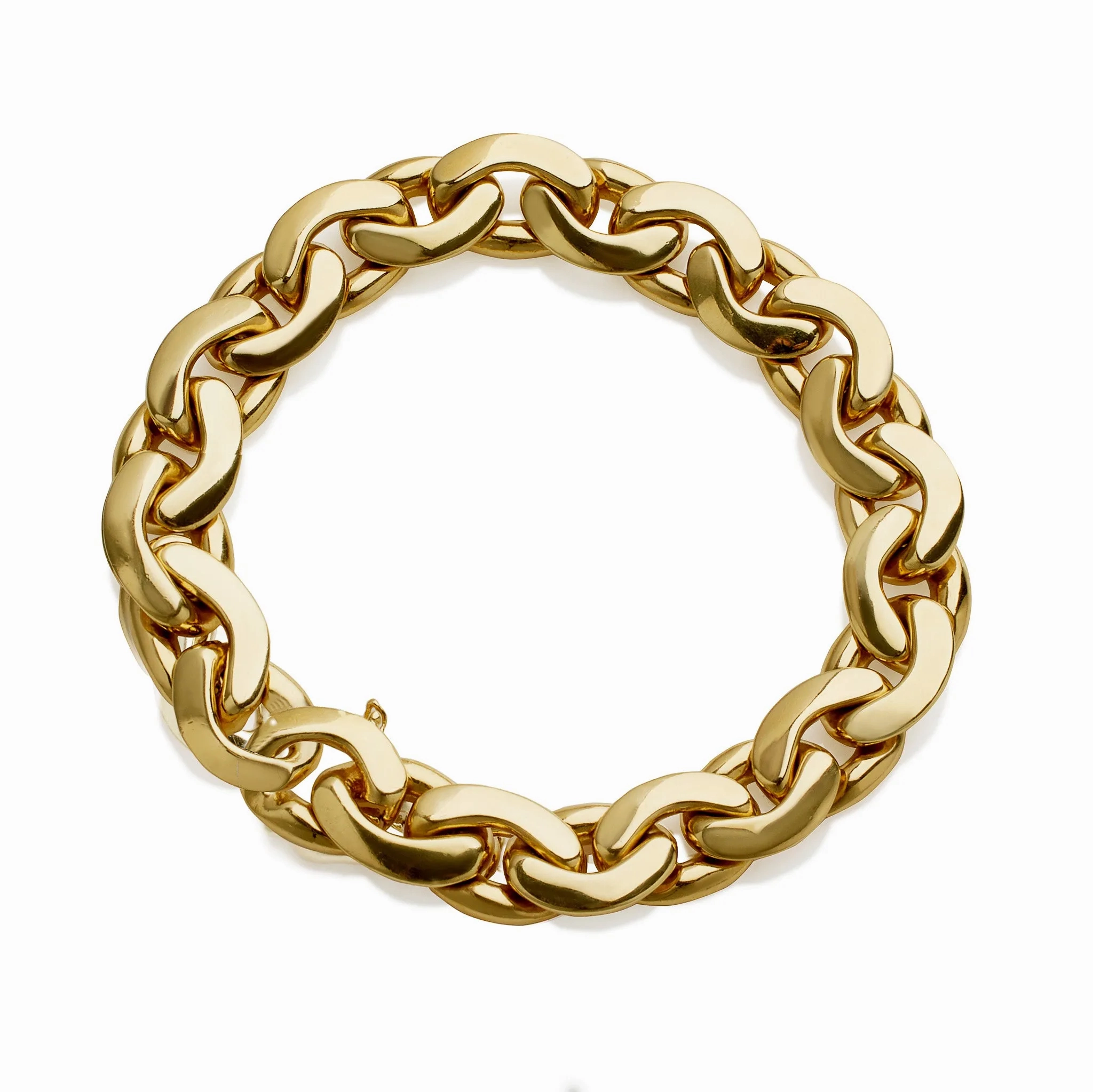 Tiffany &amp; Co. 18K Gold Curb Link Bracelet