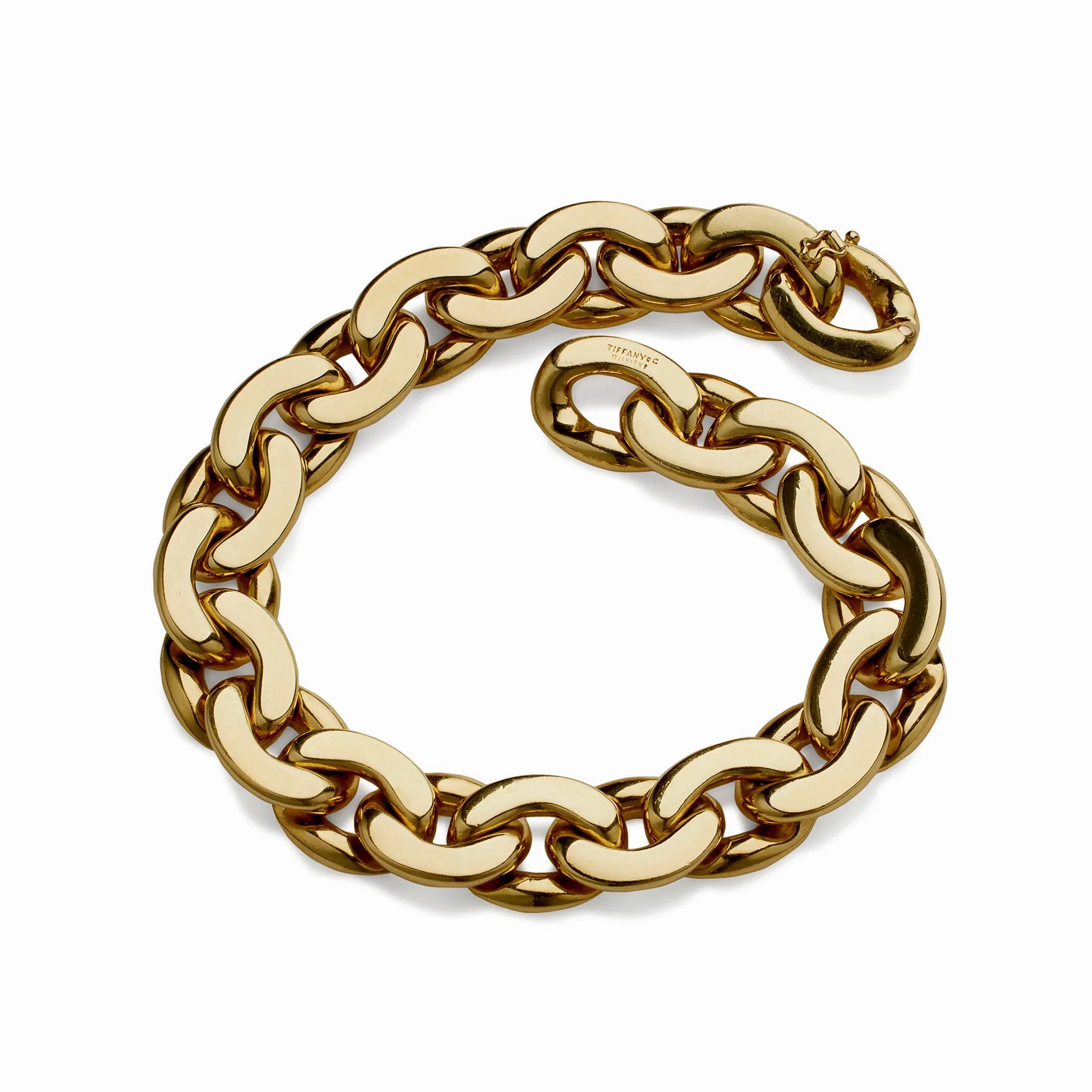 Tiffany &amp; Co. 18K Gold Curb Link Bracelet