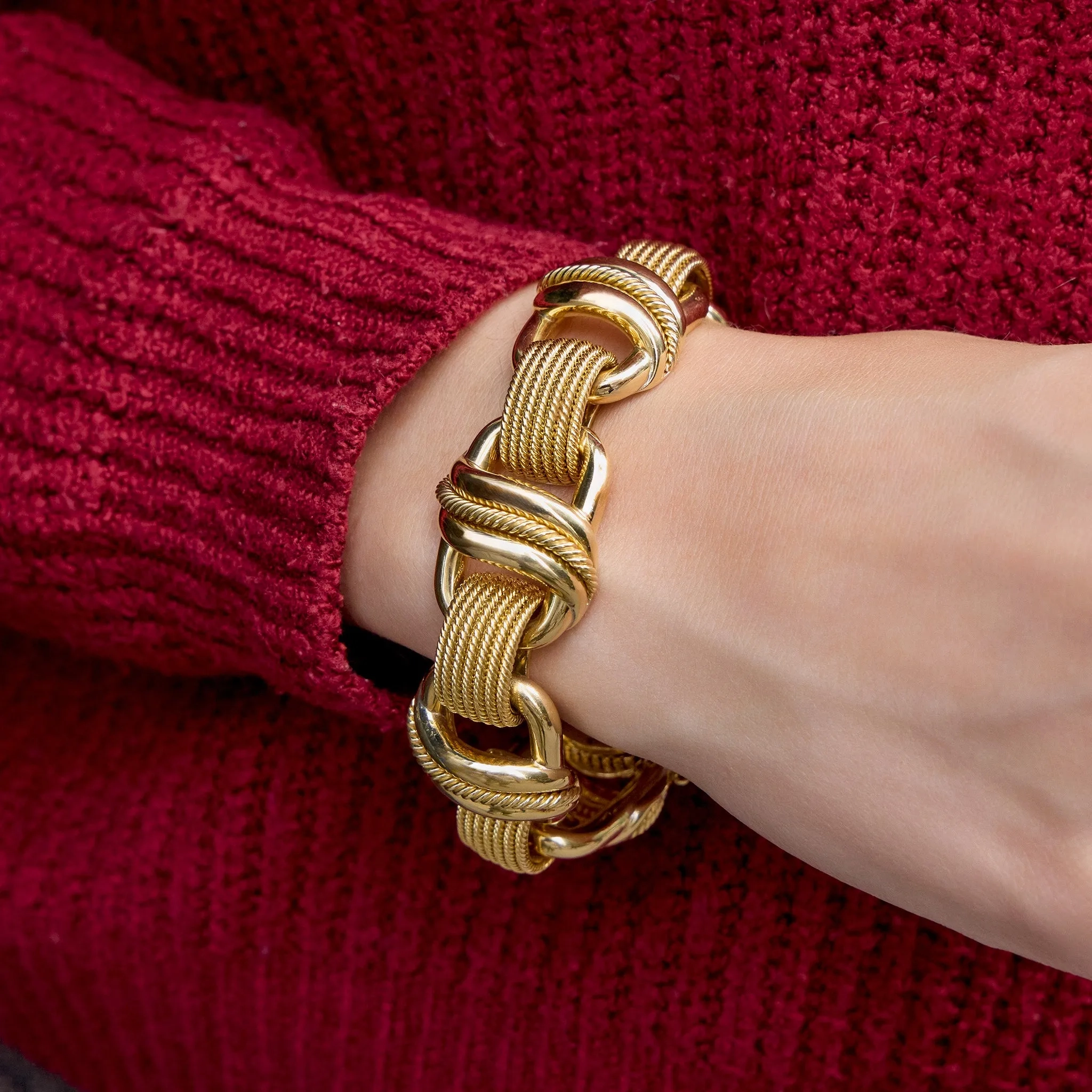 Tiffany &amp; Co. 1960s 18K Gold Bracelet