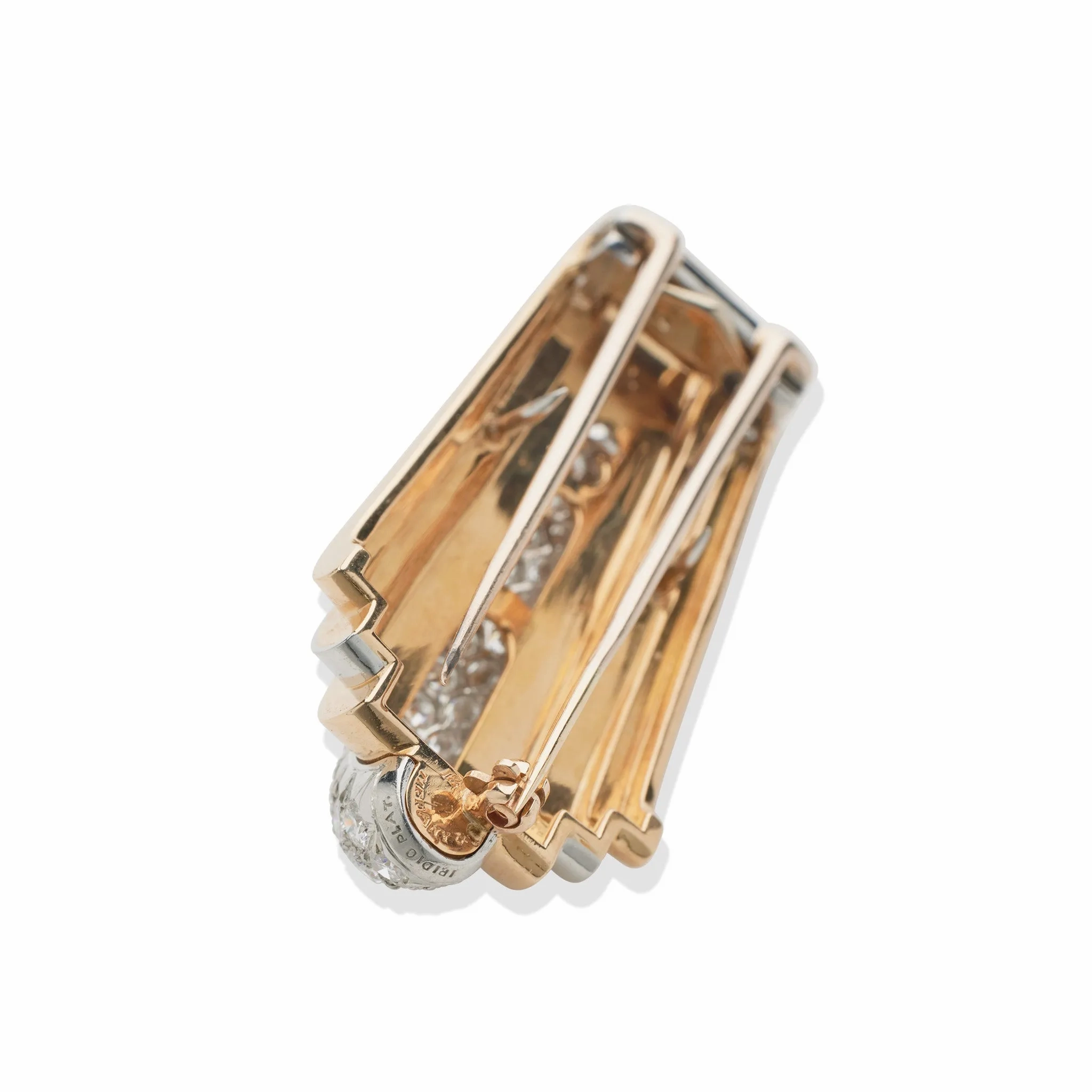 Tiffany &amp; Co. Art Moderne Bracelet and Clip Set