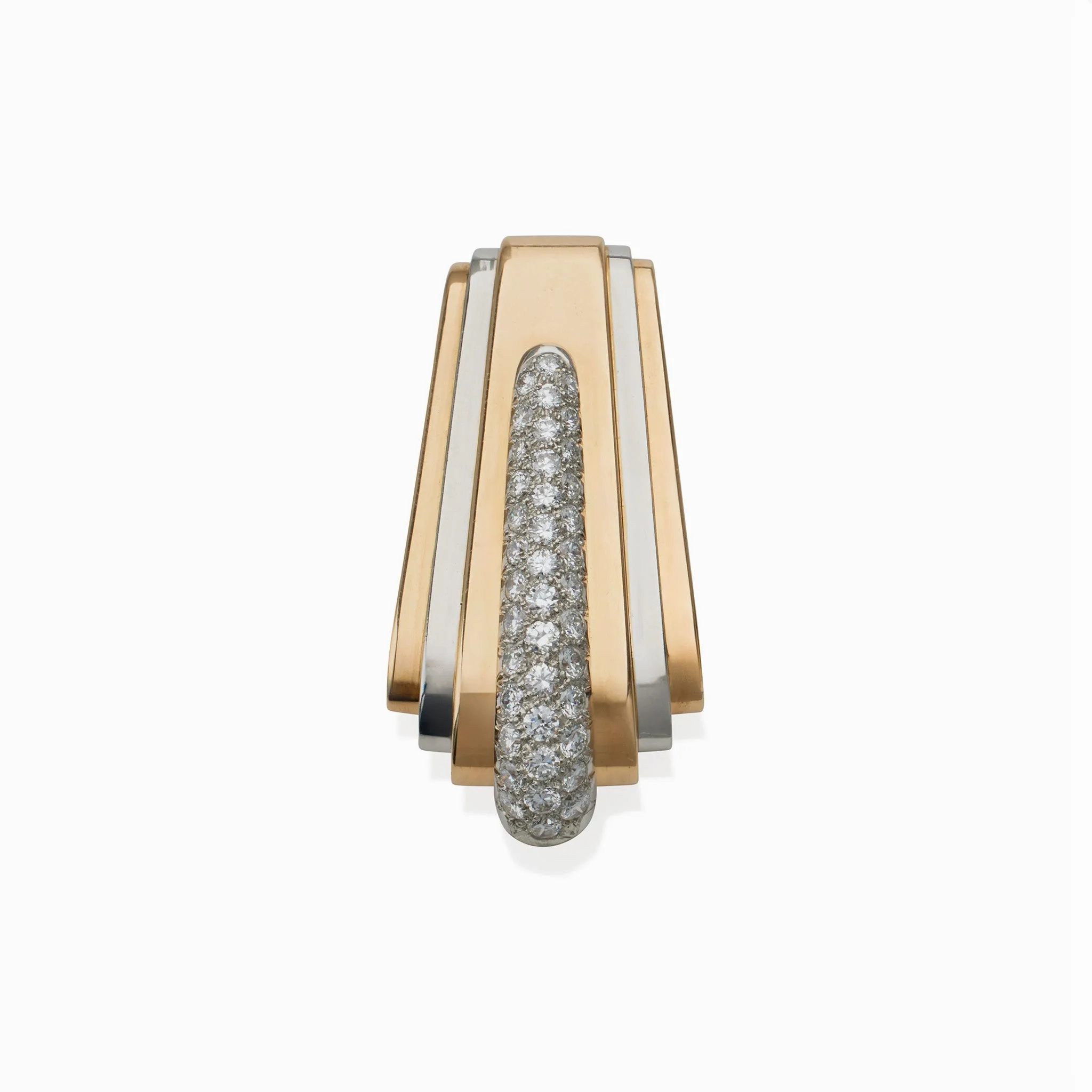 Tiffany &amp; Co. Art Moderne Bracelet and Clip Set