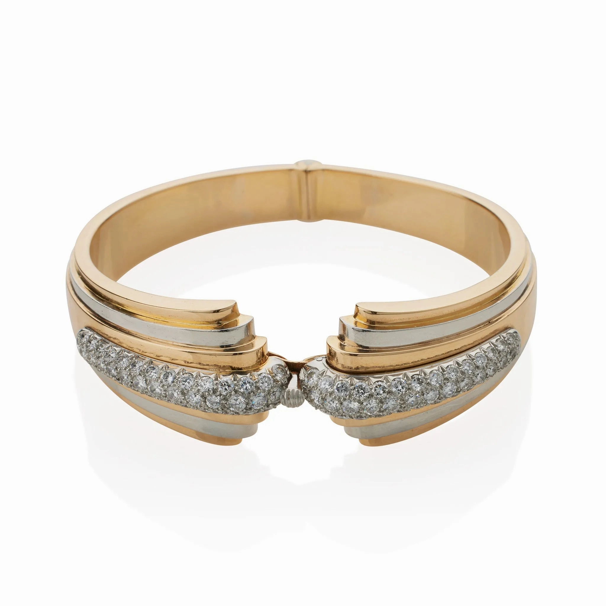 Tiffany &amp; Co. Art Moderne Bracelet and Clip Set