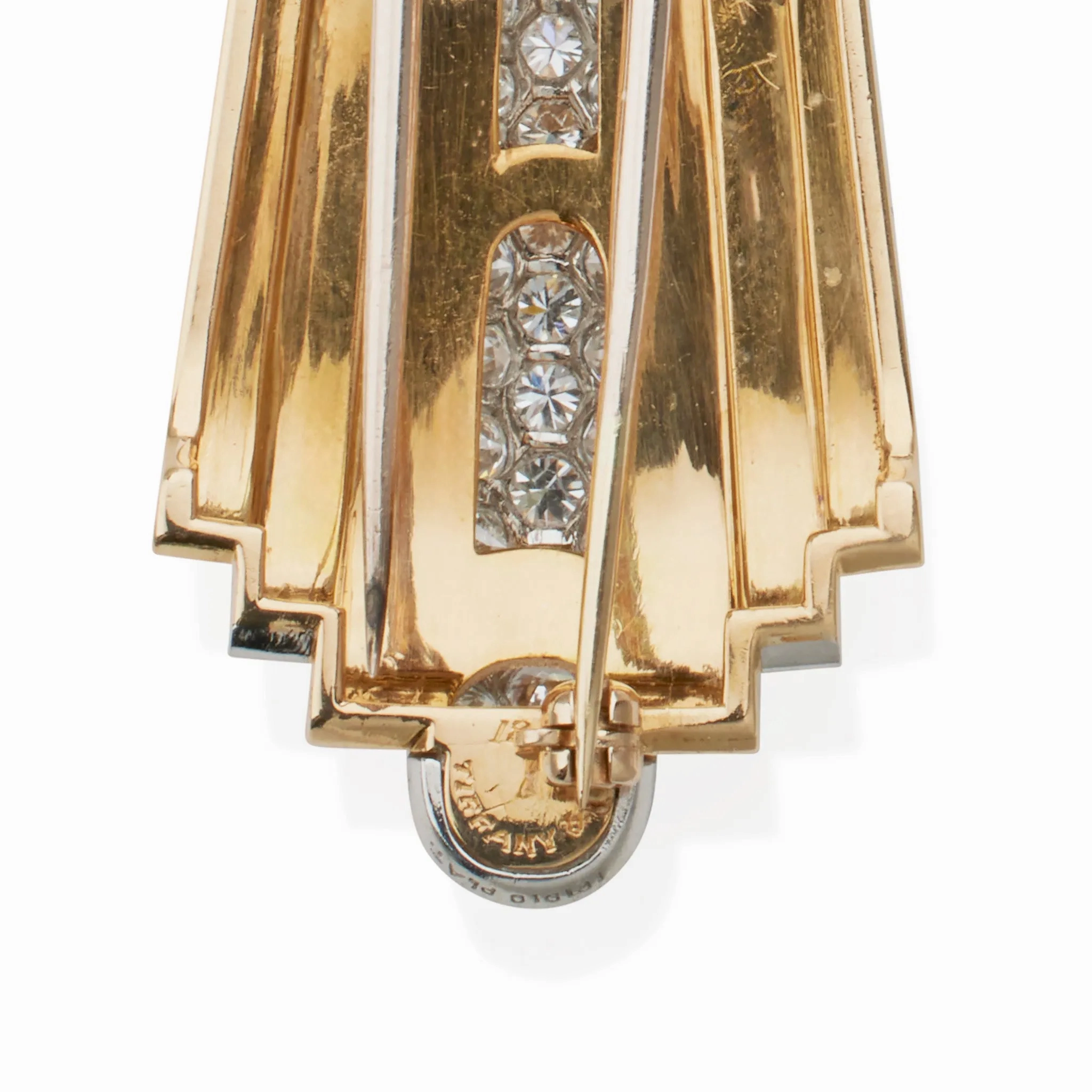 Tiffany &amp; Co. Art Moderne Bracelet and Clip Set