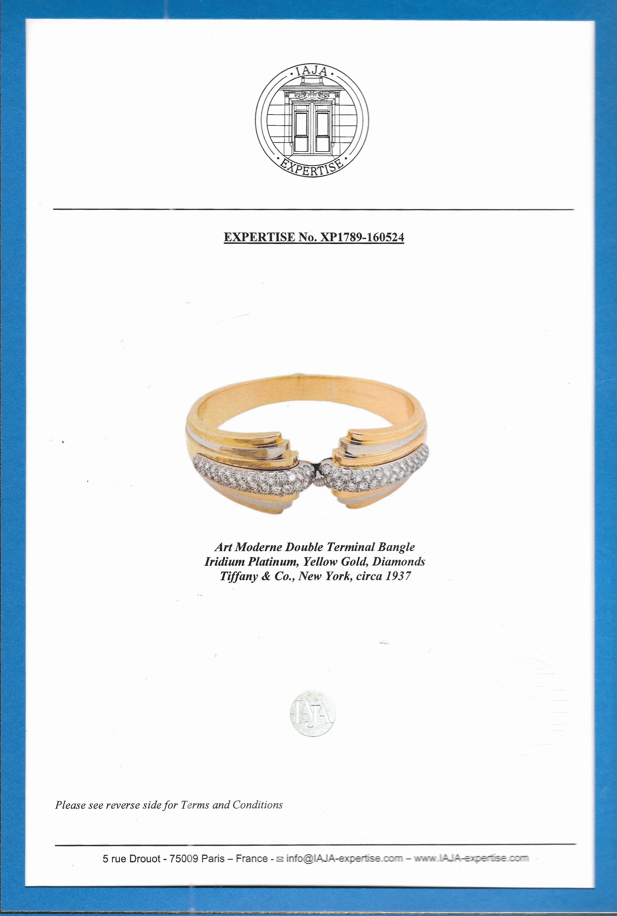 Tiffany &amp; Co. Art Moderne Bracelet and Clip Set
