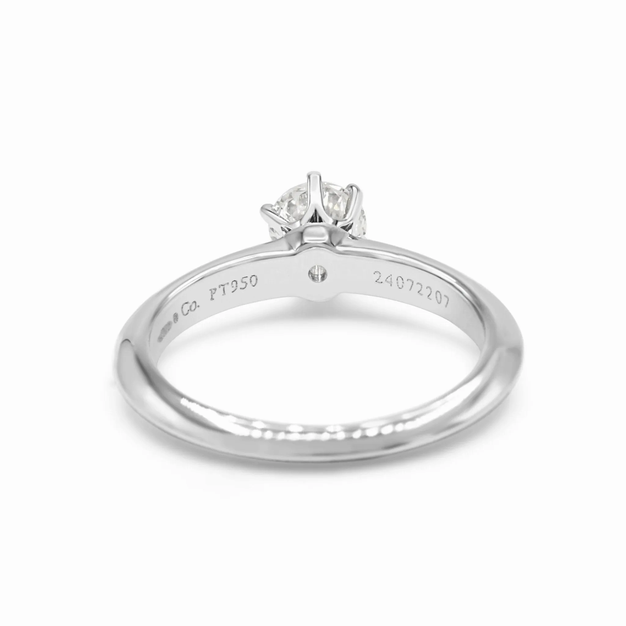 Tiffany &amp; Co. Solitaire Diamond Ring - Platinum
