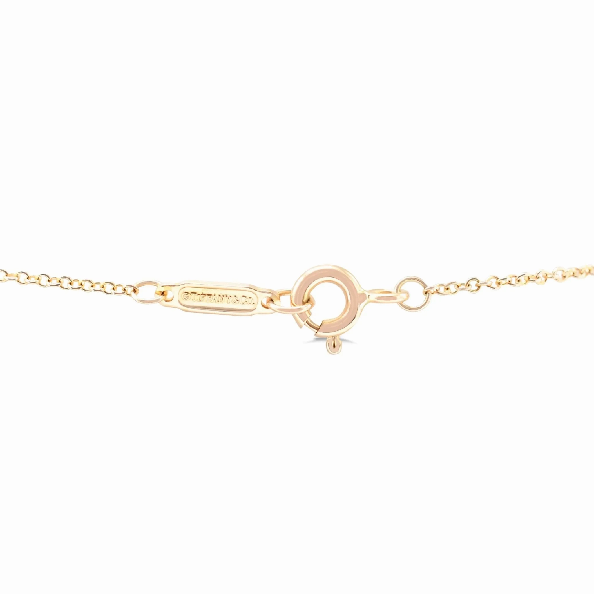 Tiffany Atlas Diamond Pendant On 16&quot; Necklace
