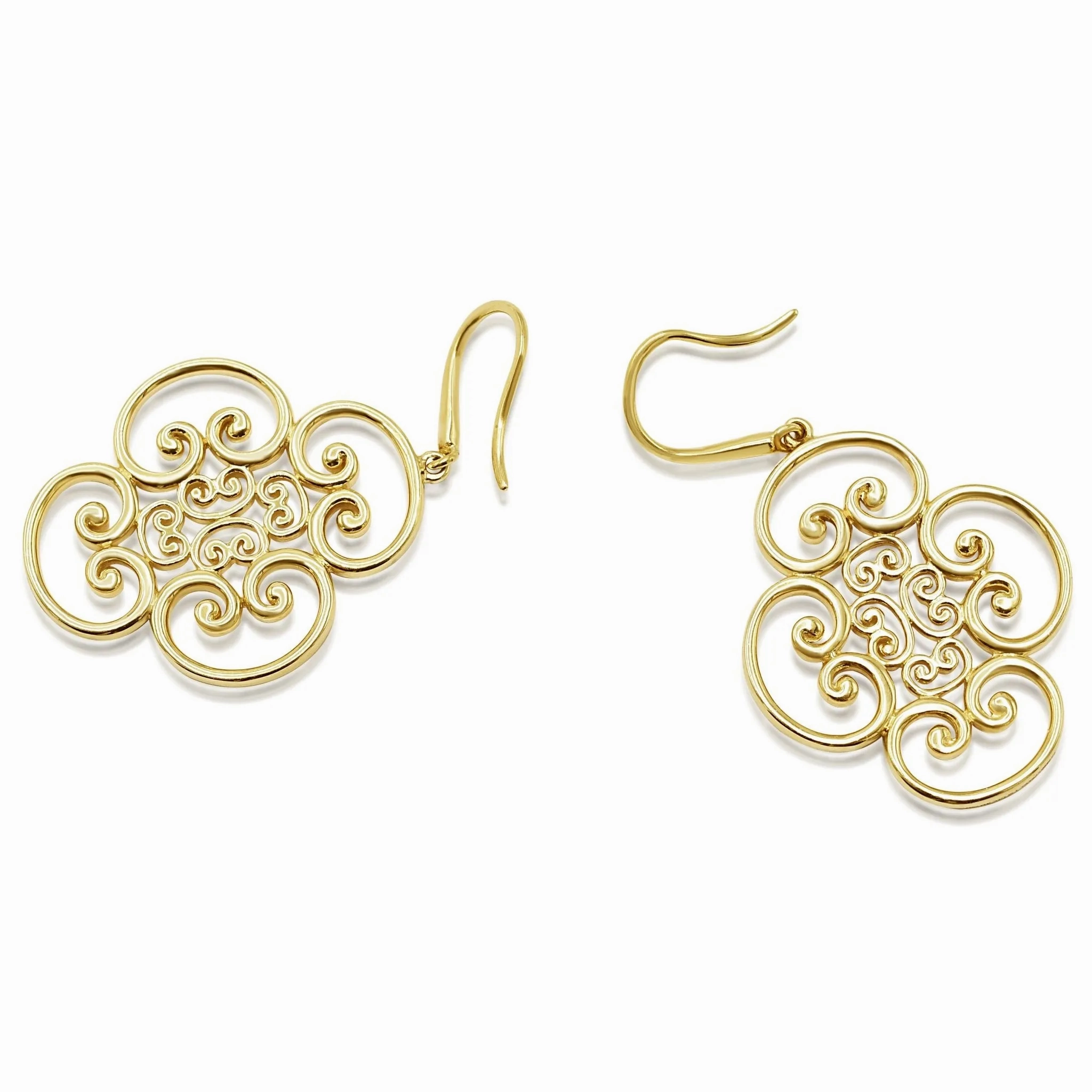 Tiffany Paloma Picasso Venezia Goldoni Quadruplo Drop Earrings