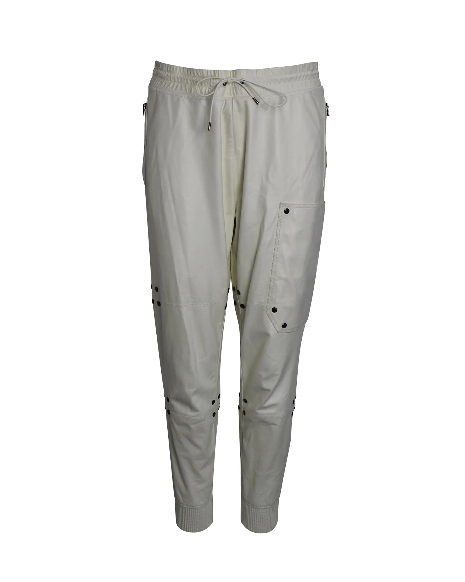 Tom Ford Bundhose aus weißem Leder