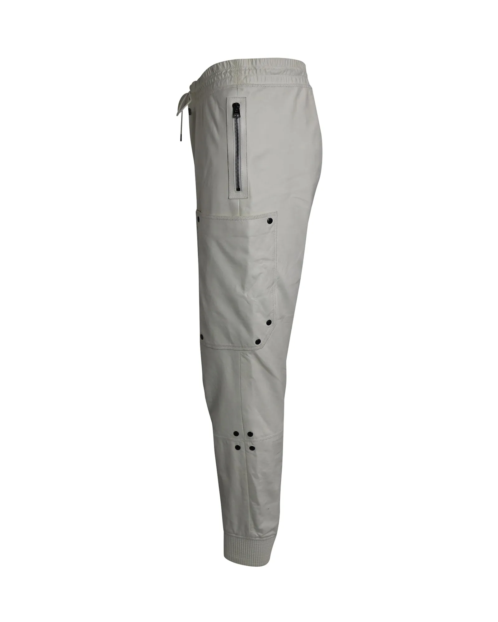Tom Ford Bundhose aus weißem Leder