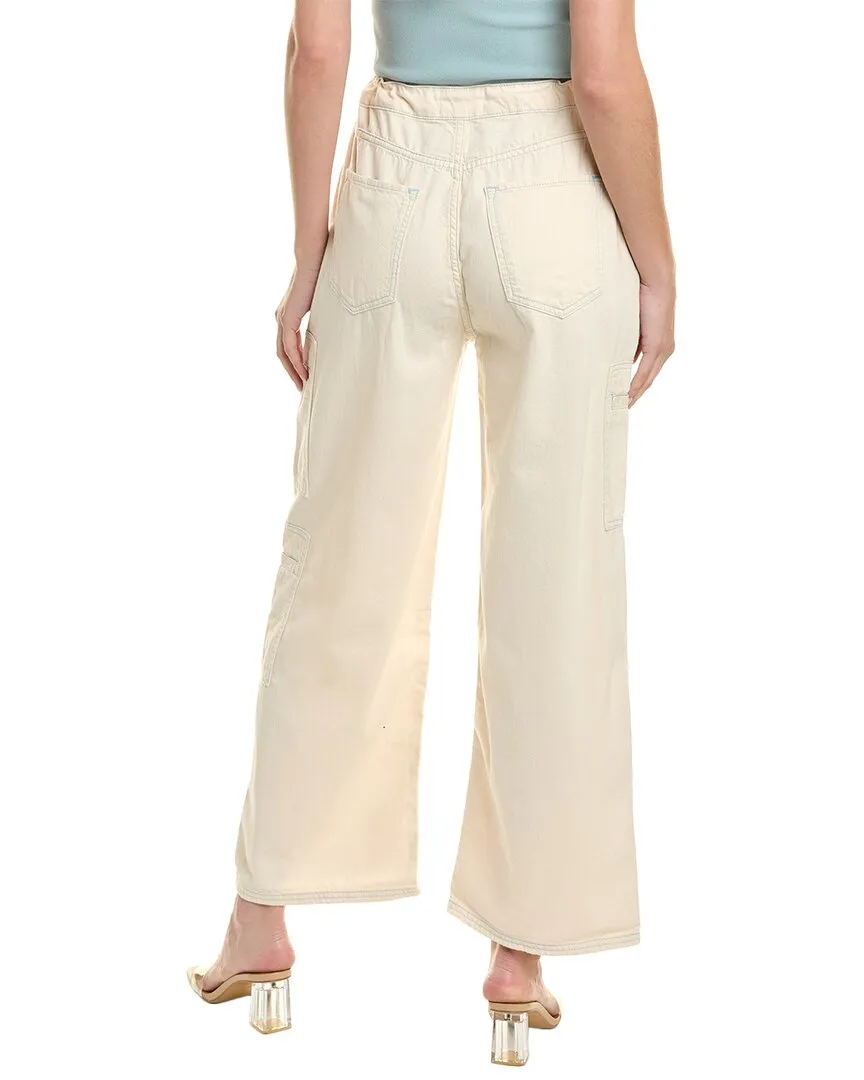 Triarchy Ms. Madge Bundhose Weiße Cargo-Jeans