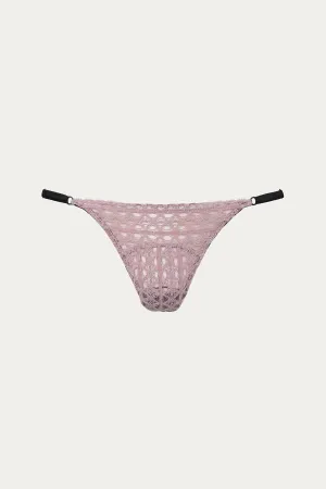 Tricot-Tanga in Wisteria