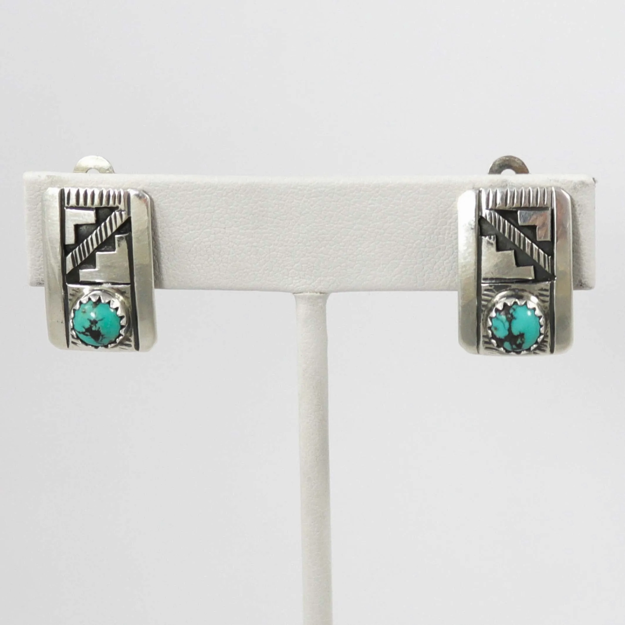 Turquoise Clip Earrings