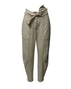 Ulla Johnson Storm Jeans in Creme-Baumwolle