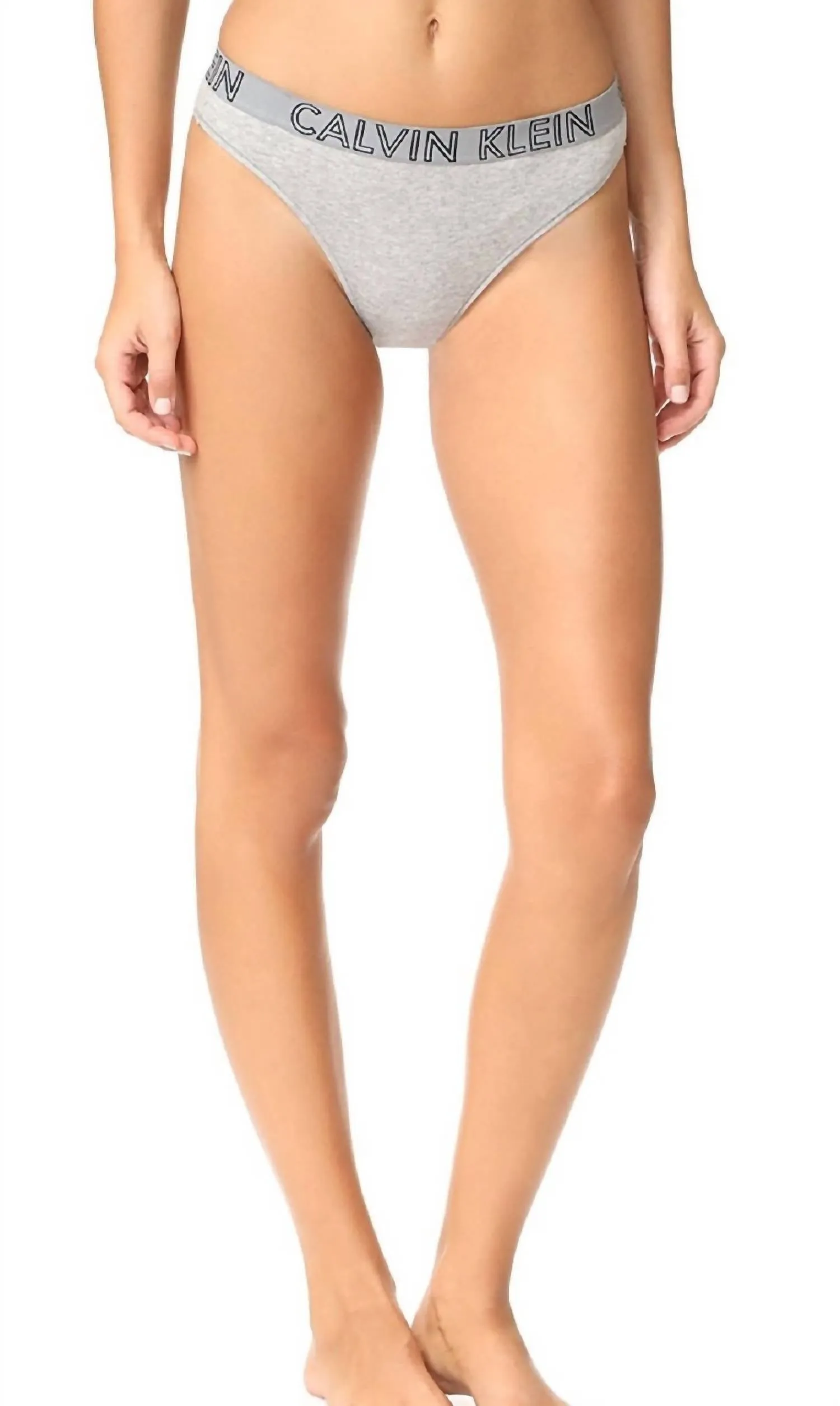 Ultimative Baumwoll-Tanga-Slip in Grau