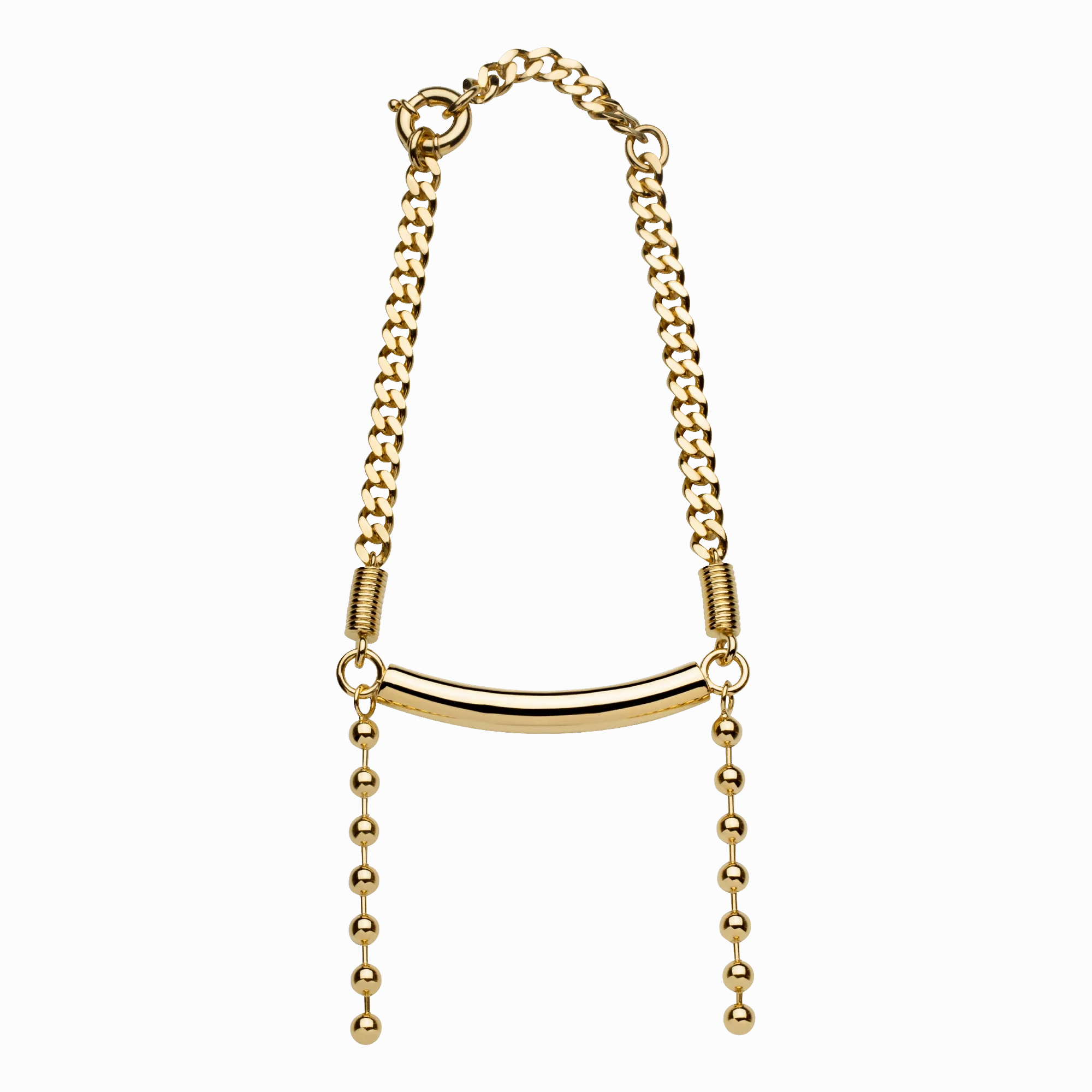 Unisex Choker Gold Plated