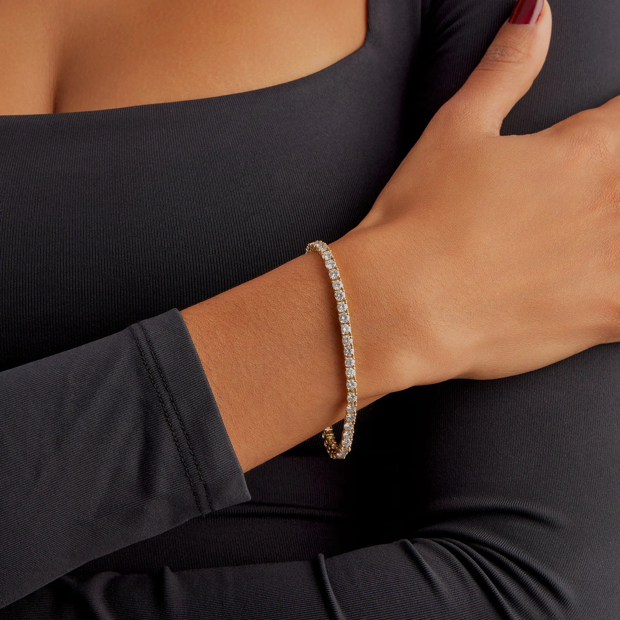 Van Cleef &amp; Arpels Diamond Line Bracelet
