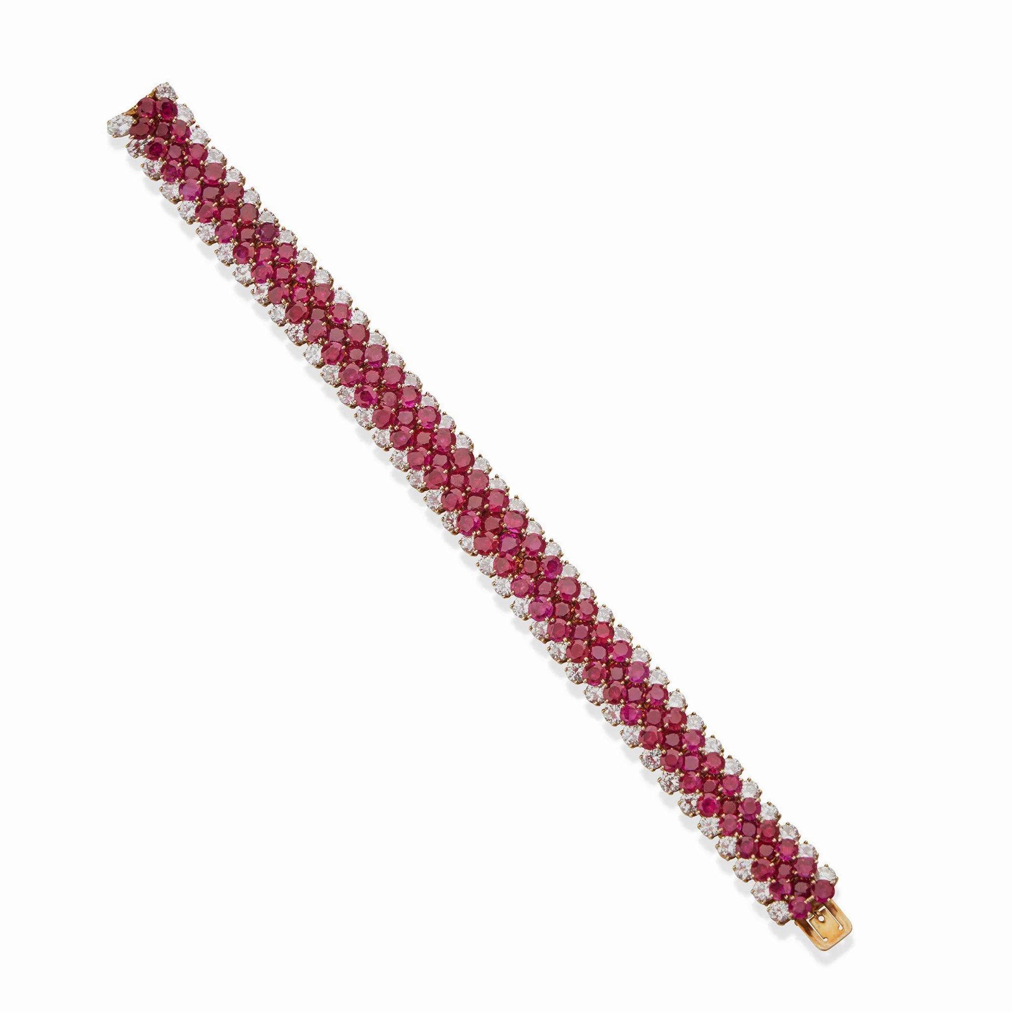 Van Cleef &amp; Arpels No-Heat Burma Ruby Bracelet