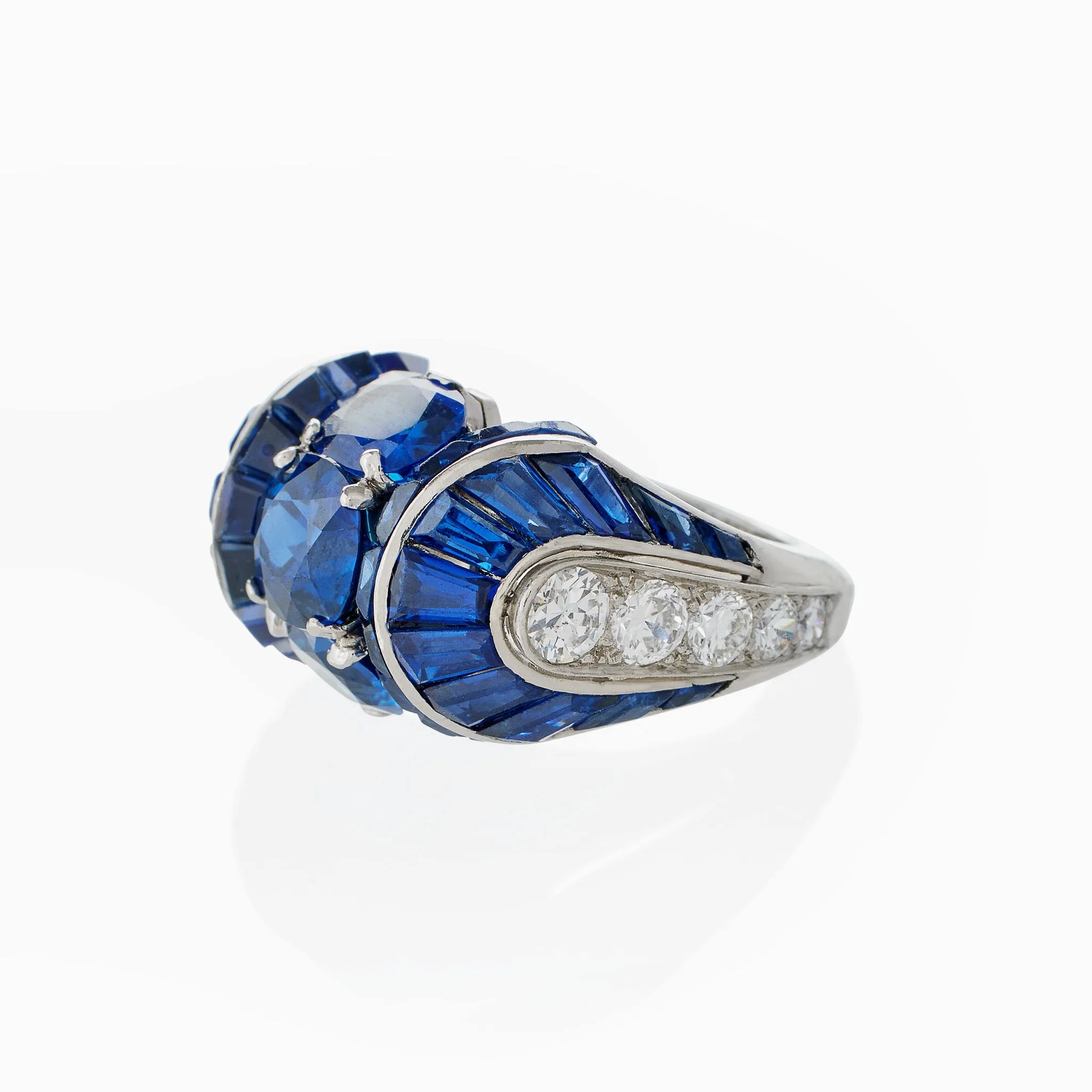 Van Cleef &amp; Arpels Paris No-Heat Burmese Sapphire Ring