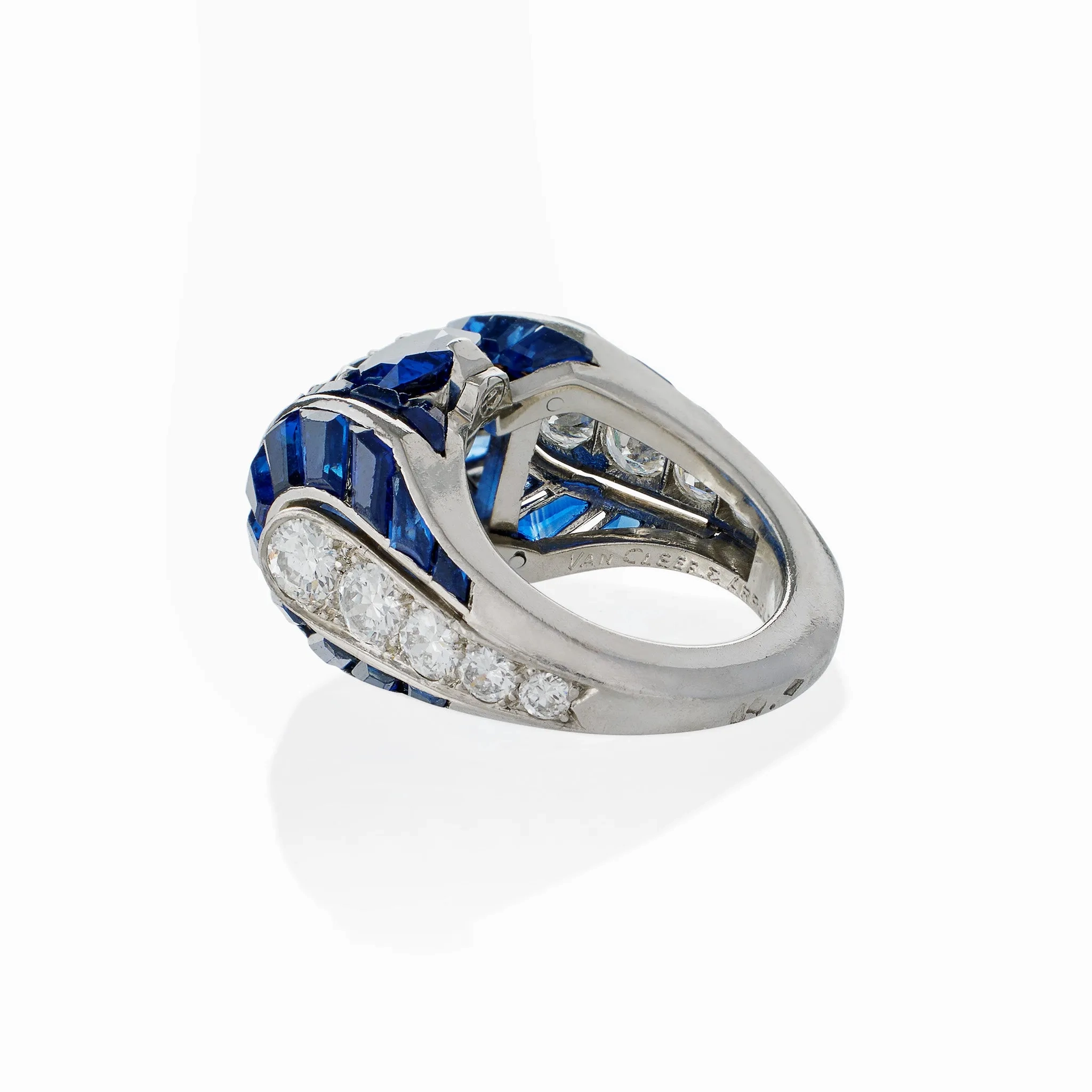 Van Cleef &amp; Arpels Paris No-Heat Burmese Sapphire Ring