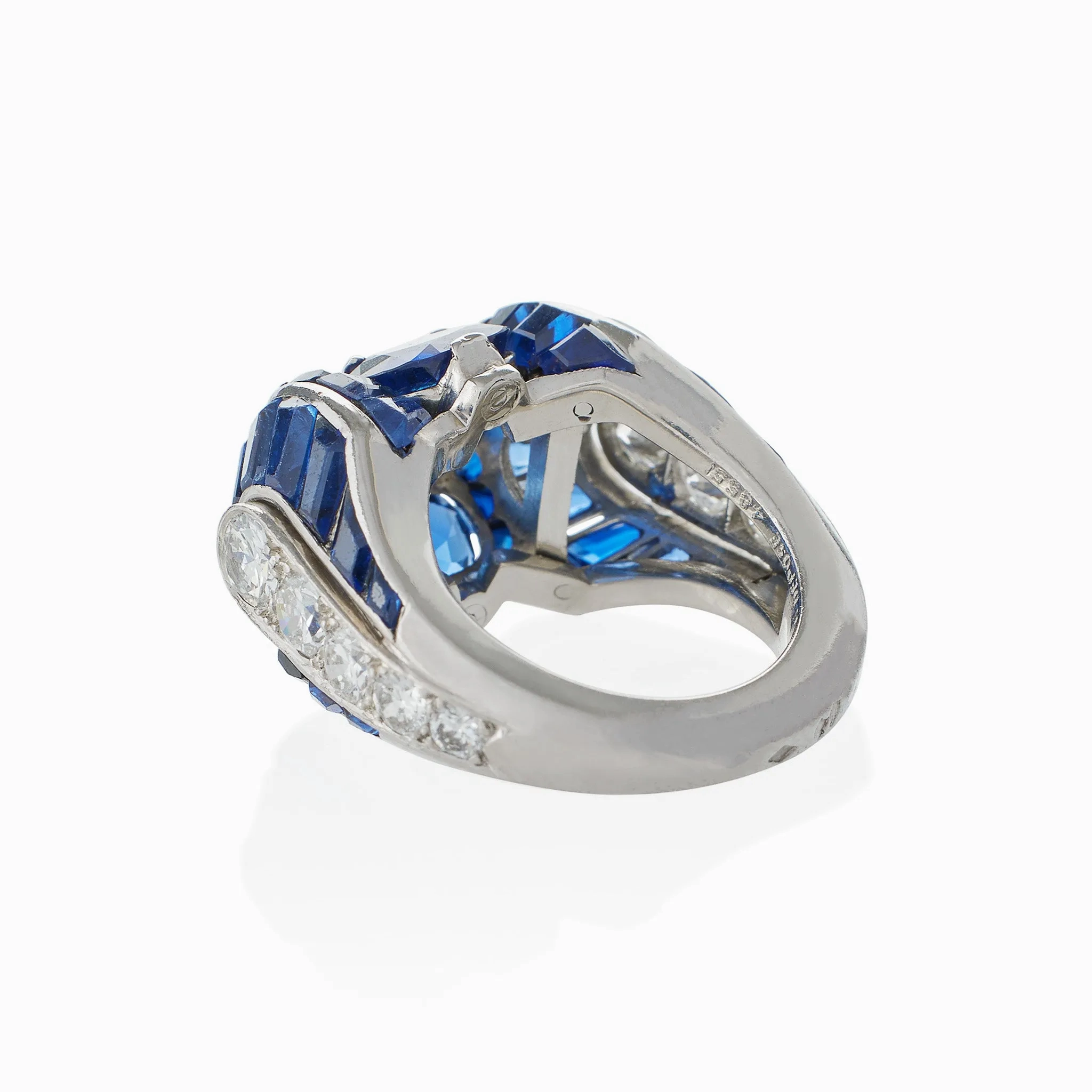 Van Cleef &amp; Arpels Paris No-Heat Burmese Sapphire Ring