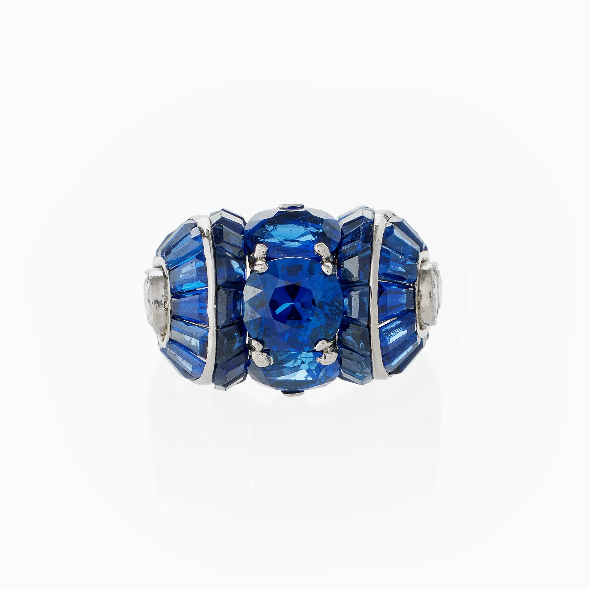 Van Cleef &amp; Arpels Paris No-Heat Burmese Sapphire Ring