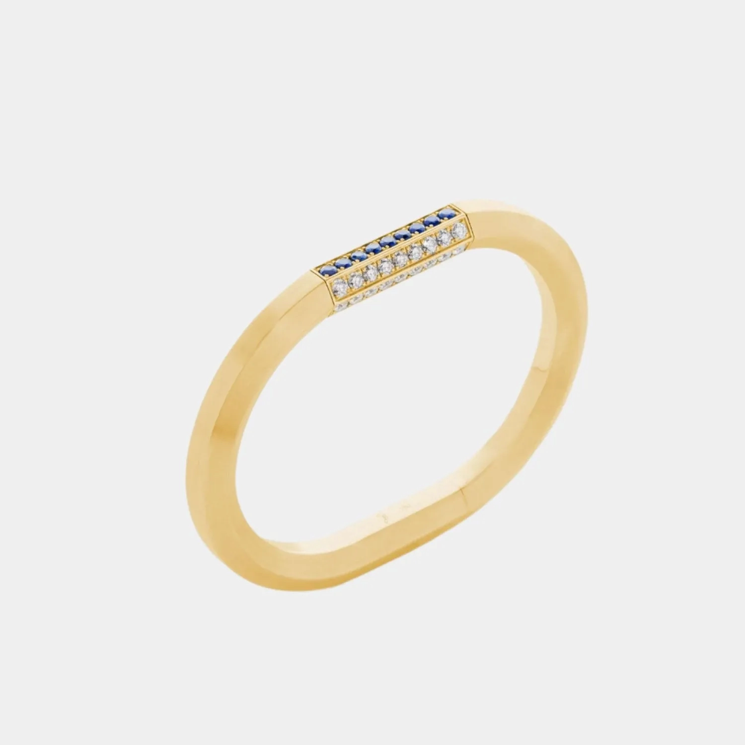 Vault Pav?? Lock, 18k Yellow Gold