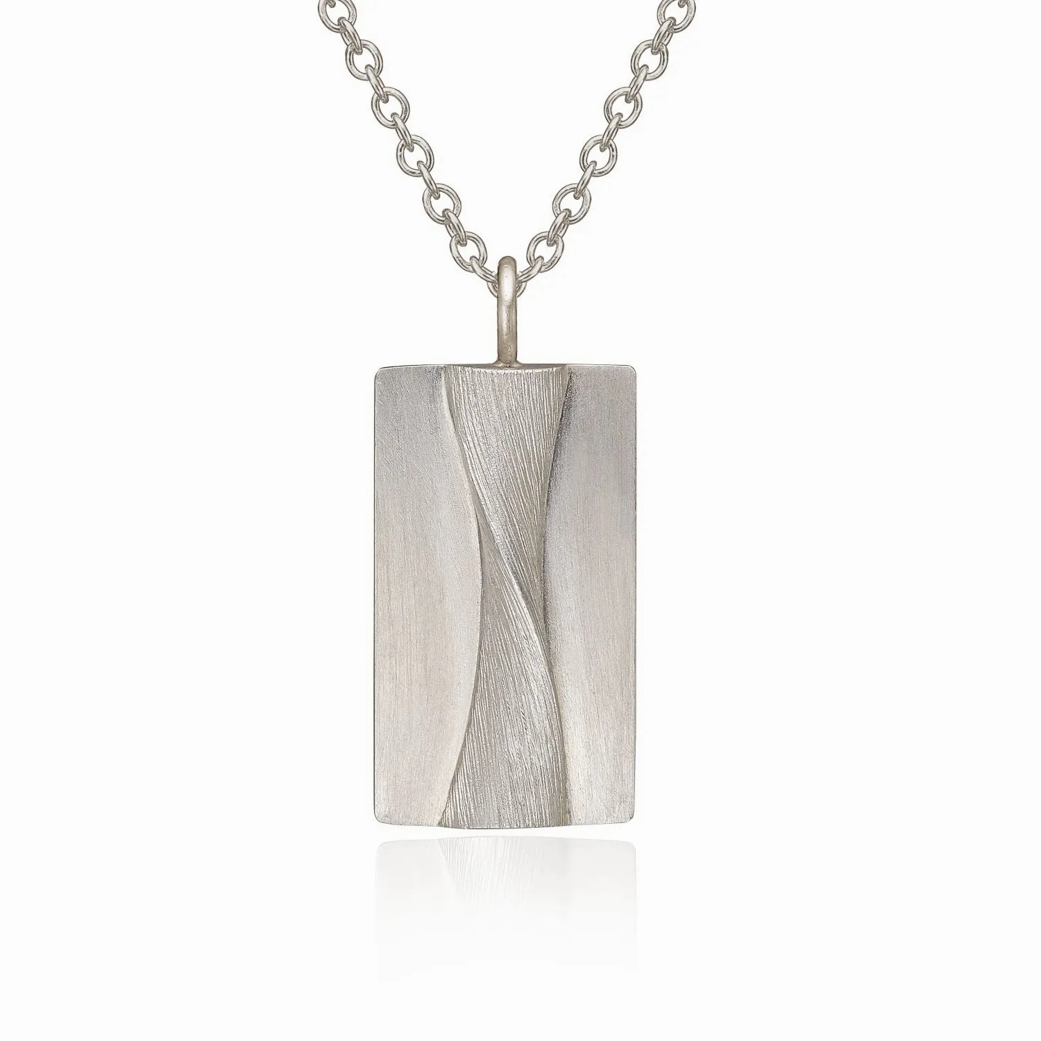 Vega Relief Silver Pendant