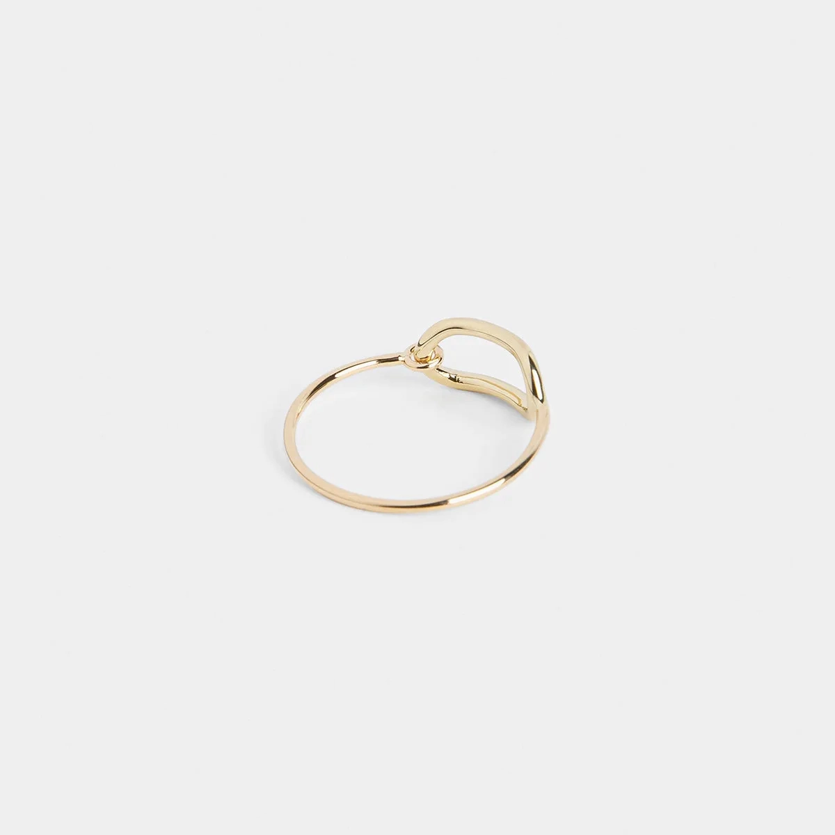 Vel Ring in White Gold