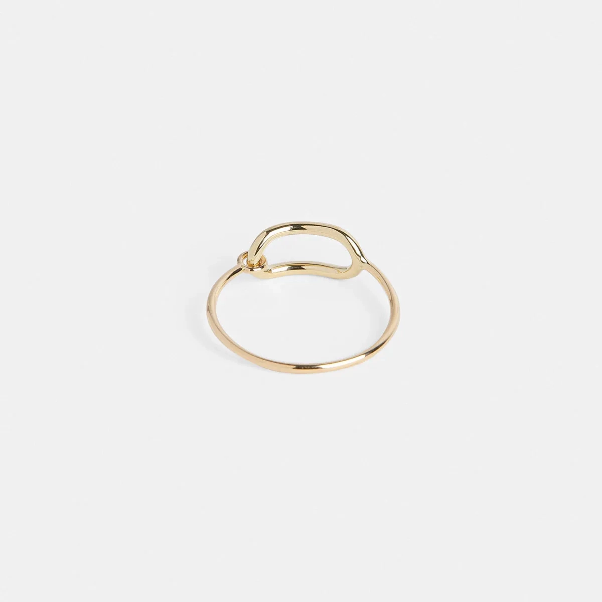 Vel Ring in White Gold