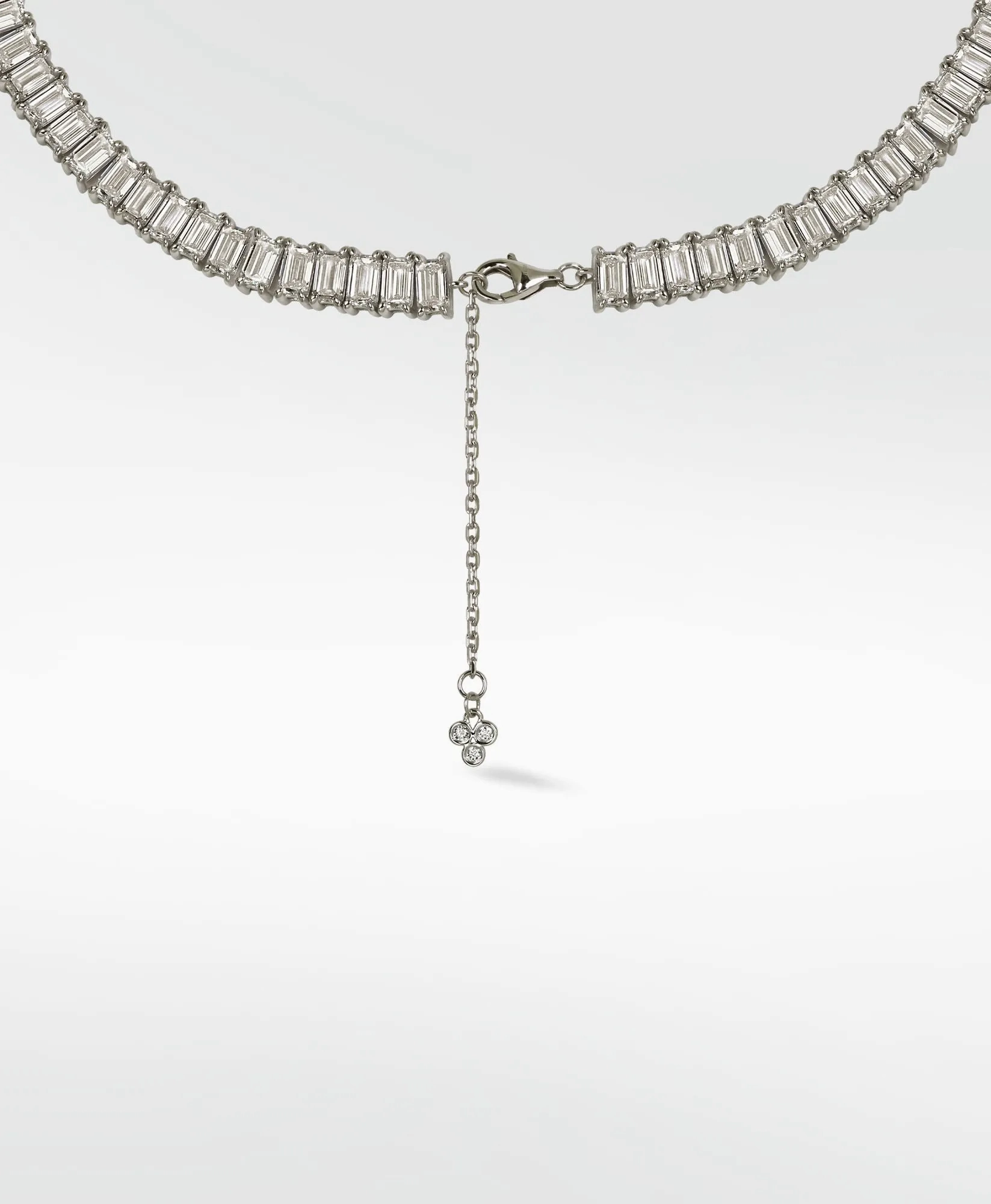 Veto Lux 14K Whitegold Necklace w. Lab-Grown Diamonds