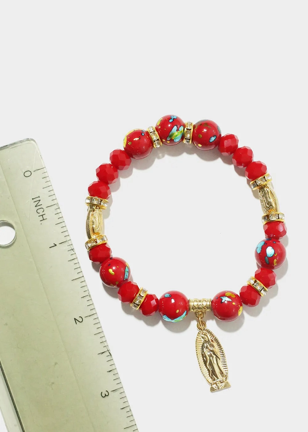 Virgin Mary Bead Bracelet