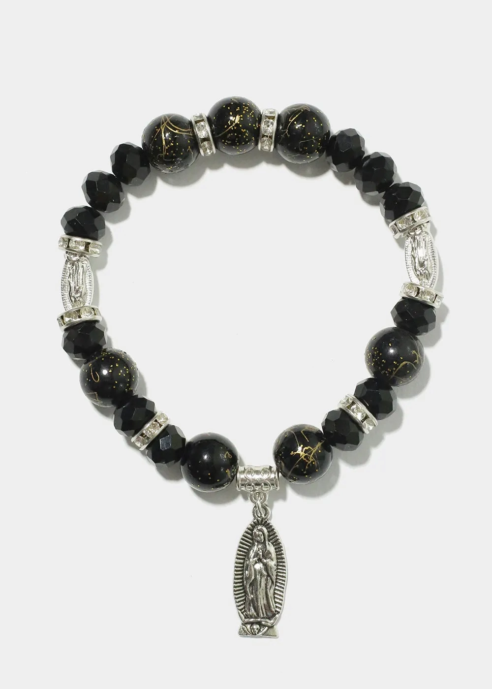 Virgin Mary Bead Bracelet