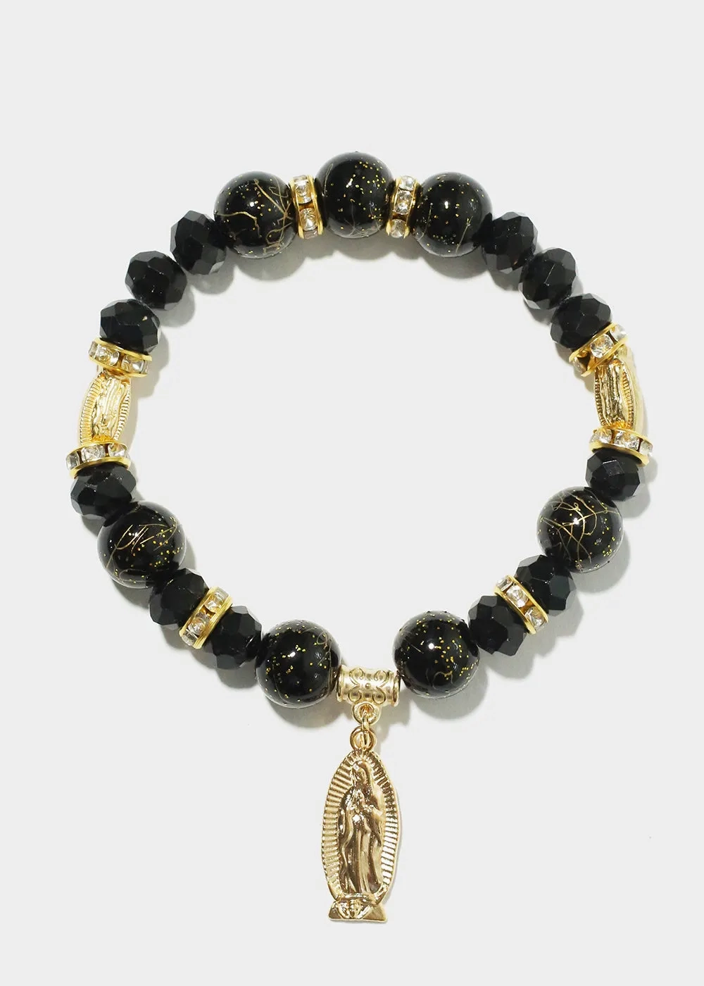 Virgin Mary Bead Bracelet