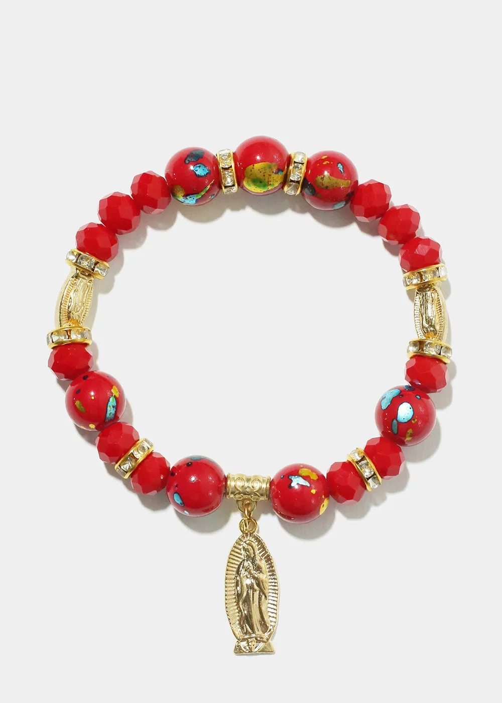 Virgin Mary Bead Bracelet