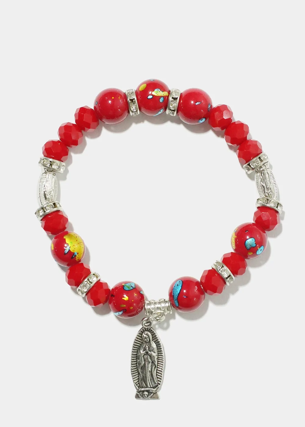 Virgin Mary Bead Bracelet
