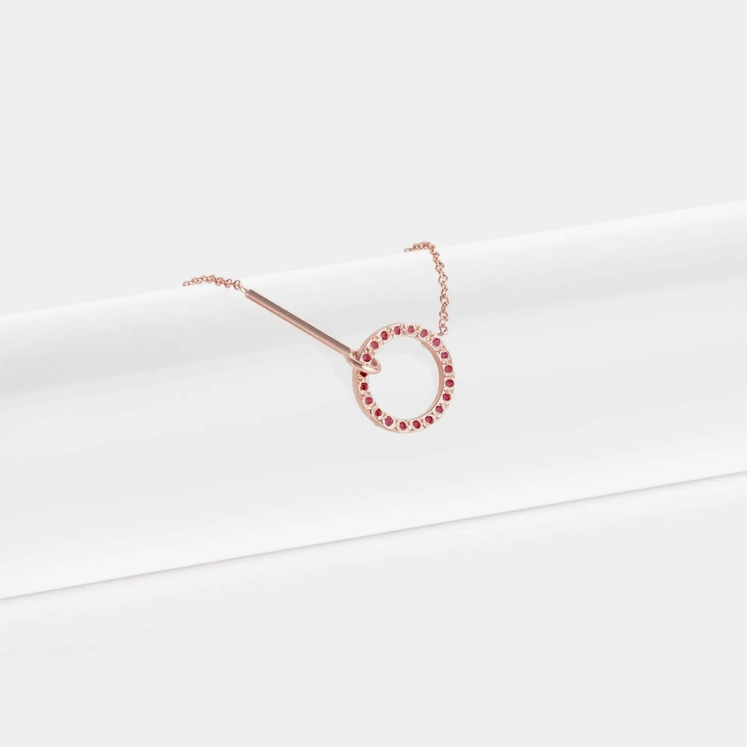 Visata Necklace with Diamonds