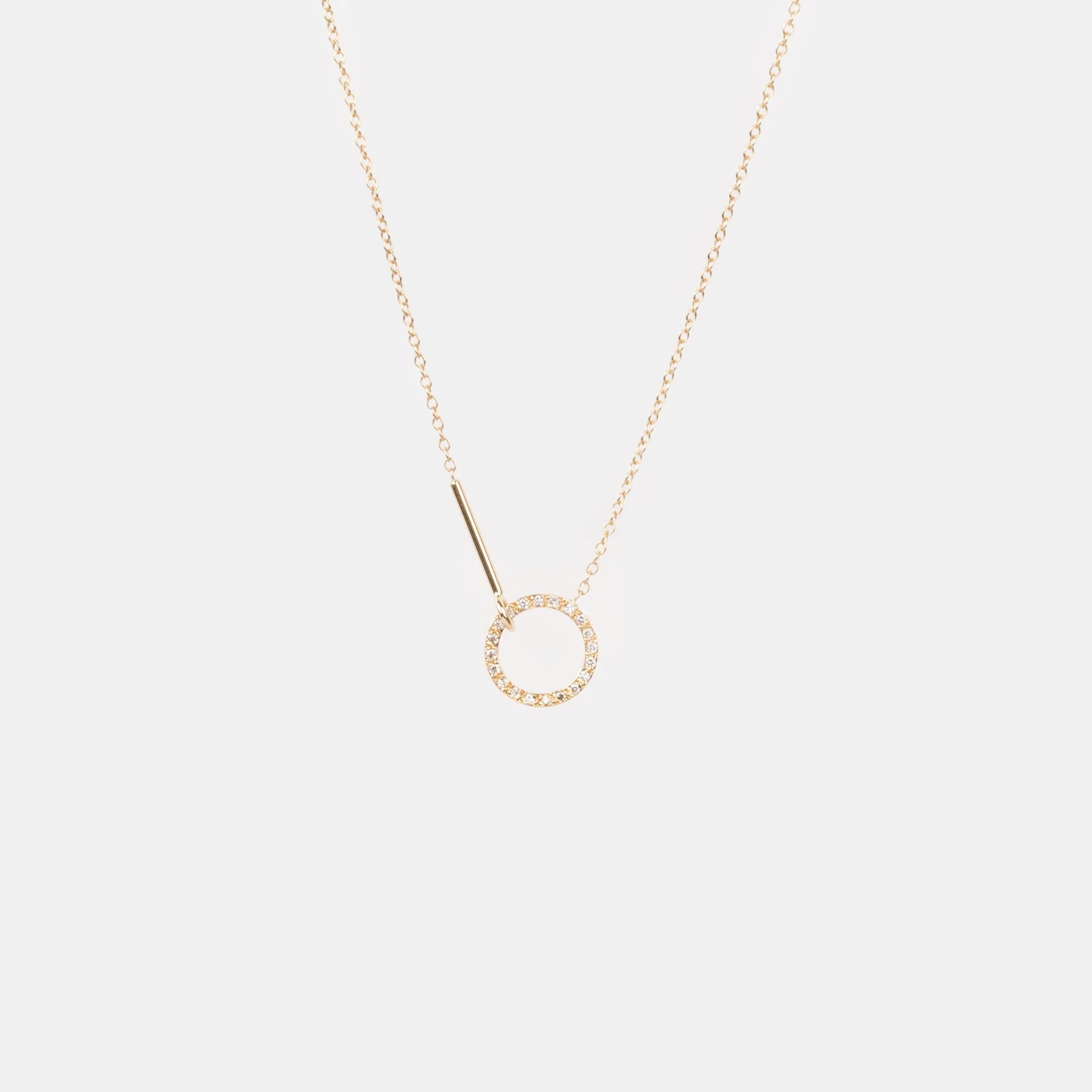 Visata Necklace with Diamonds