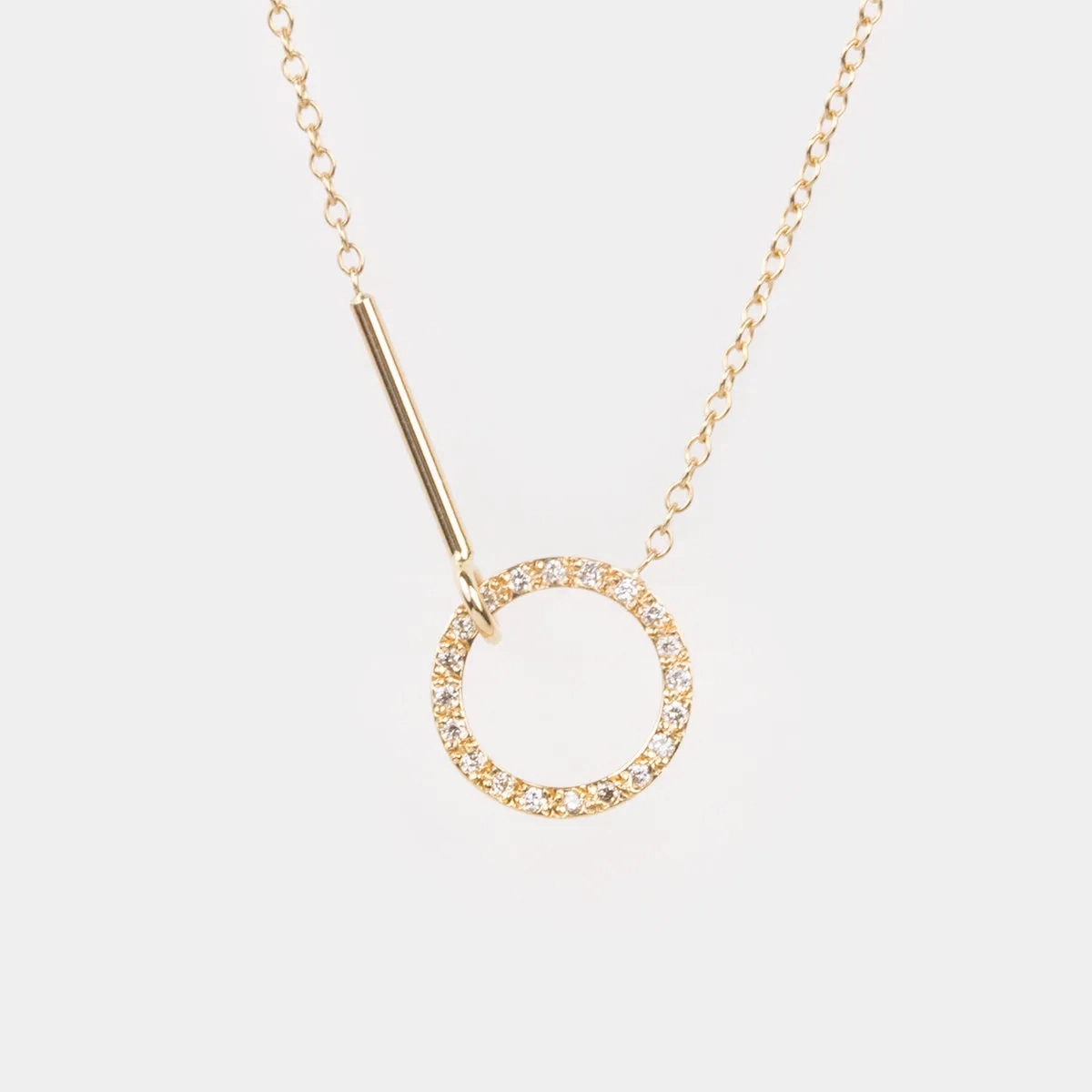 Visata Necklace with Diamonds