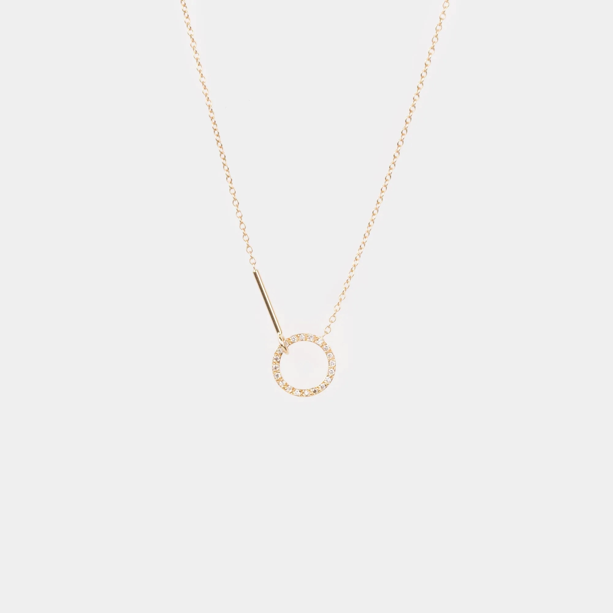 Visata Necklace with Diamonds