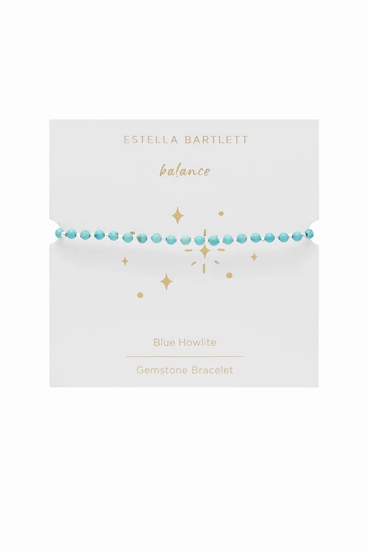 Wellness Howlite Gemstone Amelia Bracelet