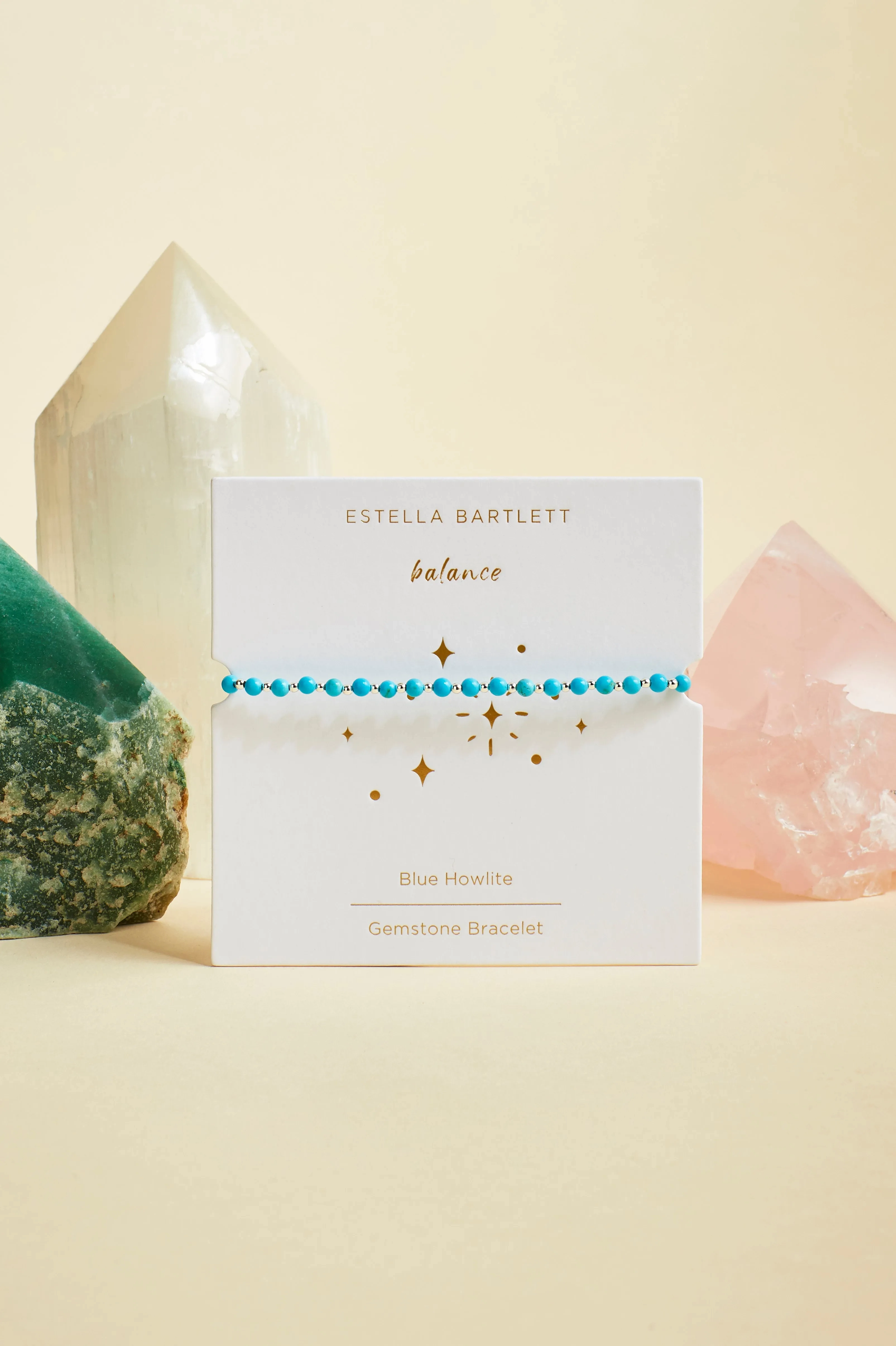 Wellness Howlite Gemstone Amelia Bracelet
