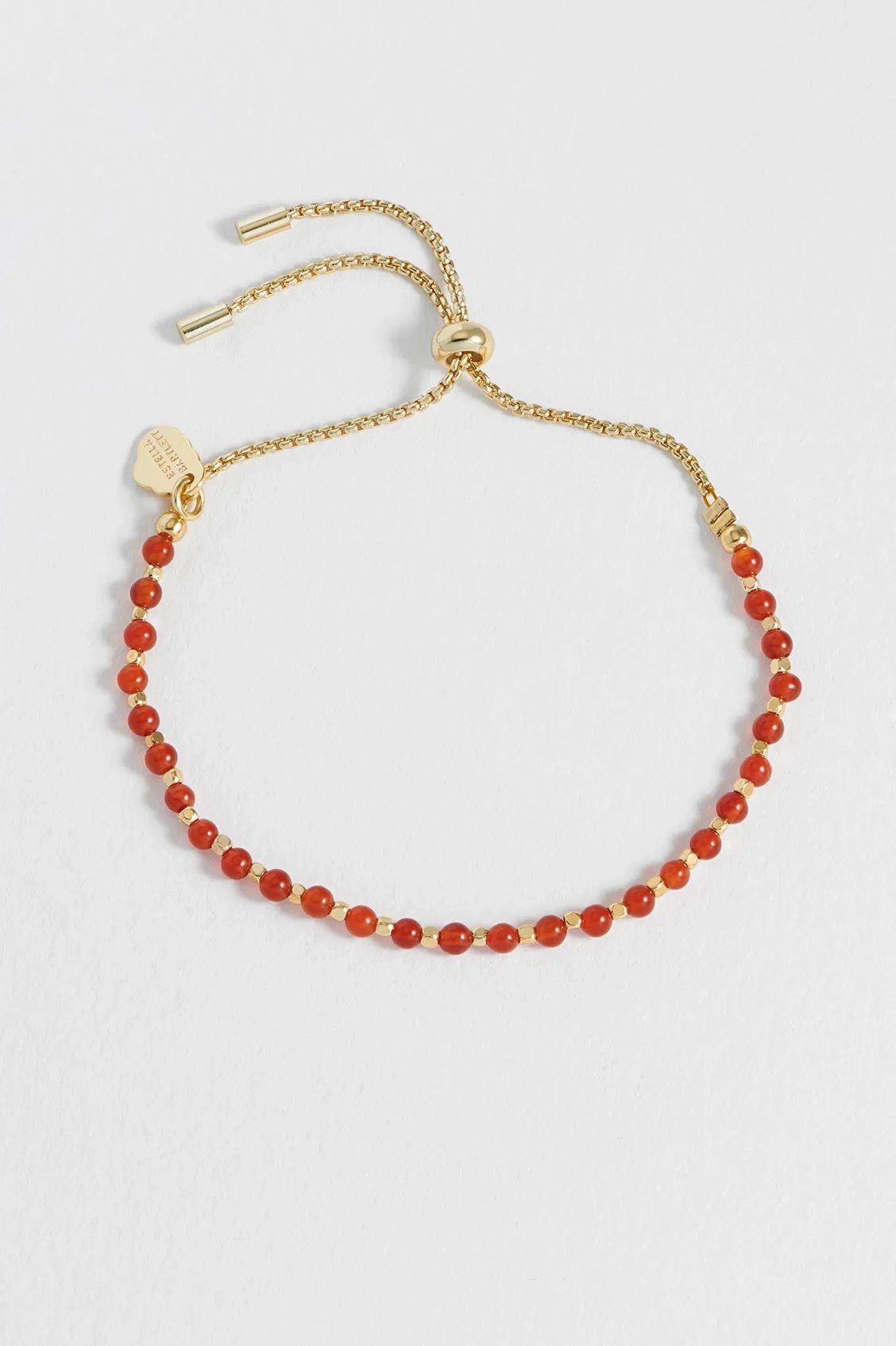 Wellness Red Agate Gemstone Amelia Bracelet