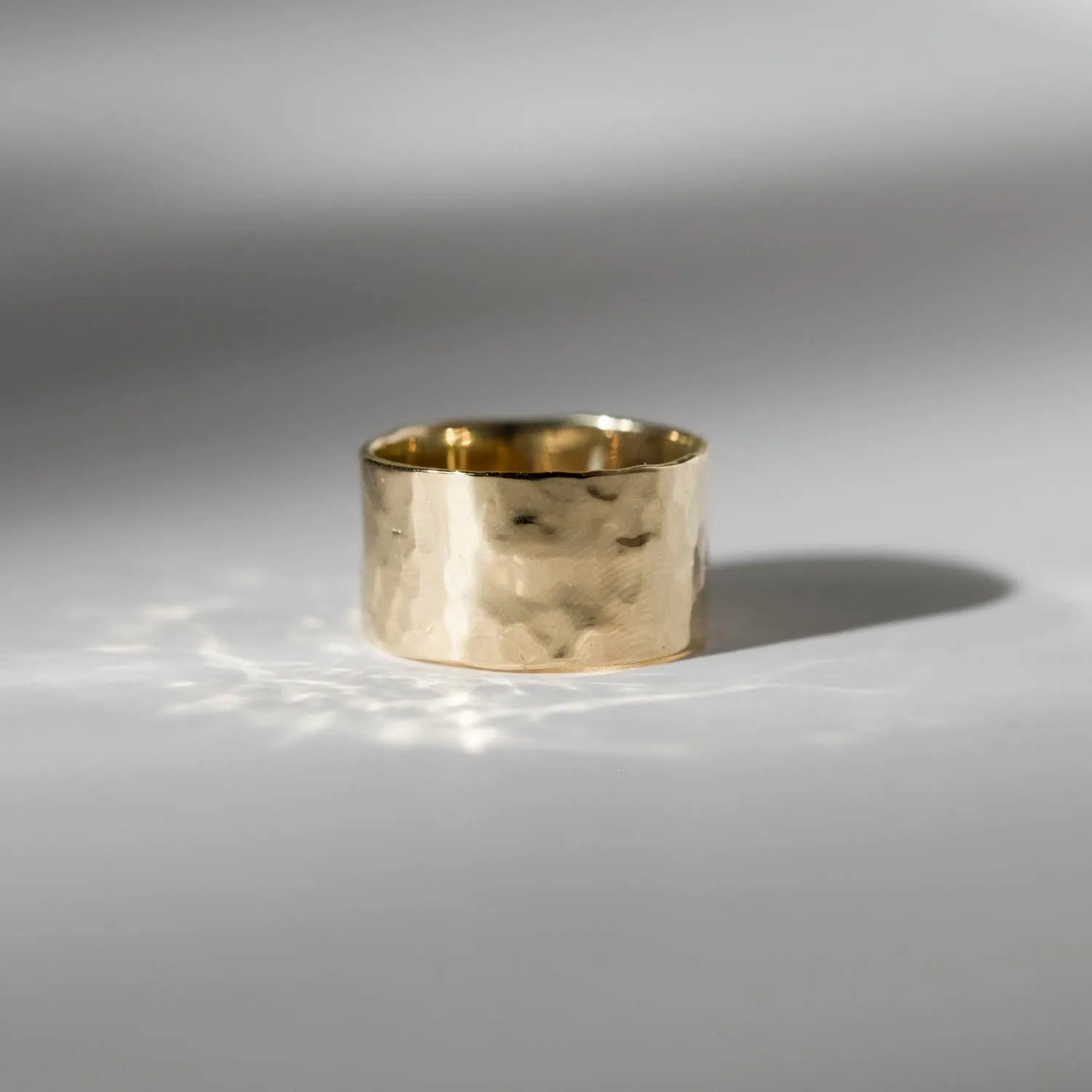 Wide Hammer Ring