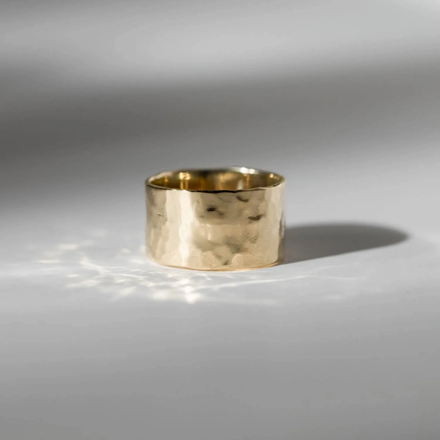 Wide Hammer Ring