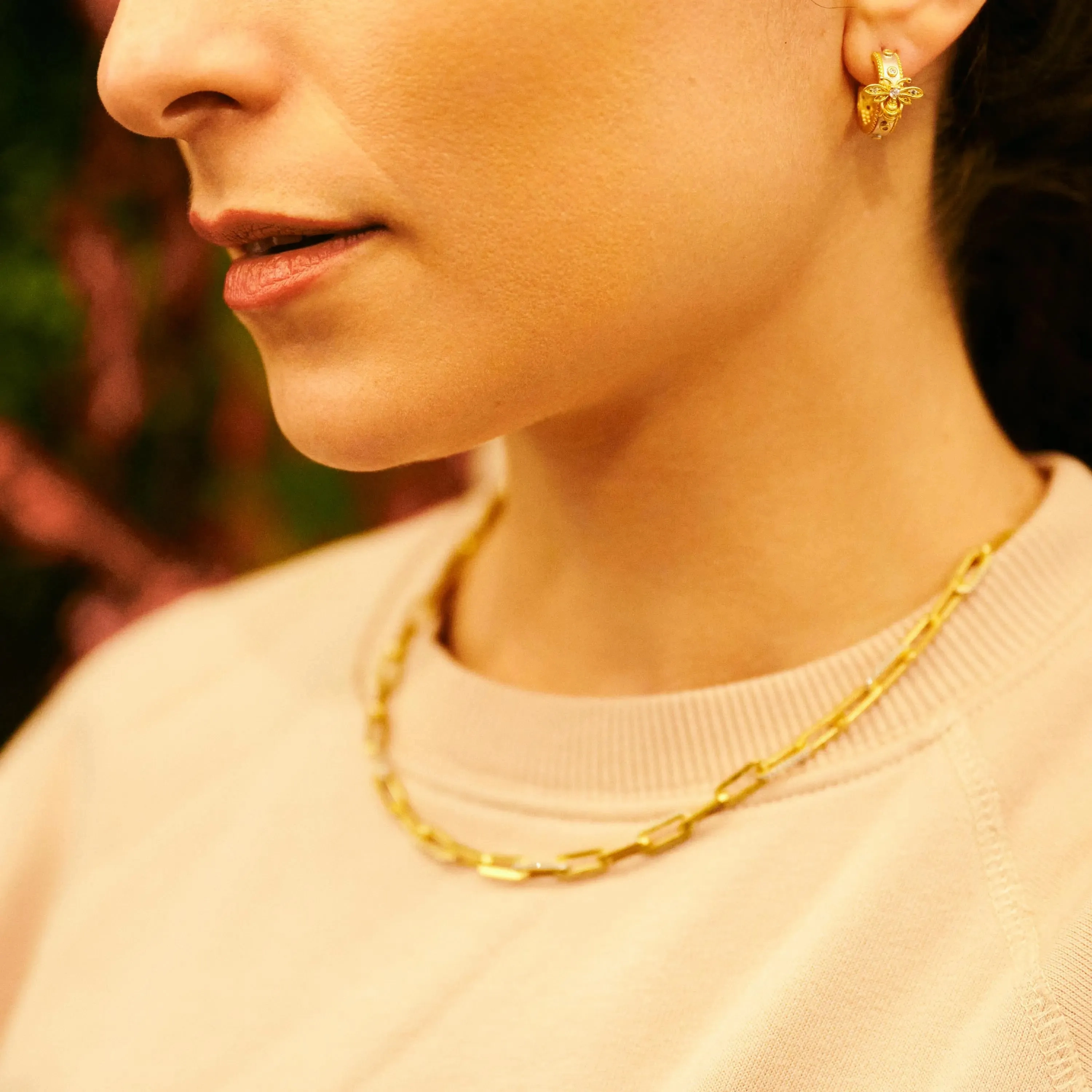 Wings of Hope Hoop Earrings
