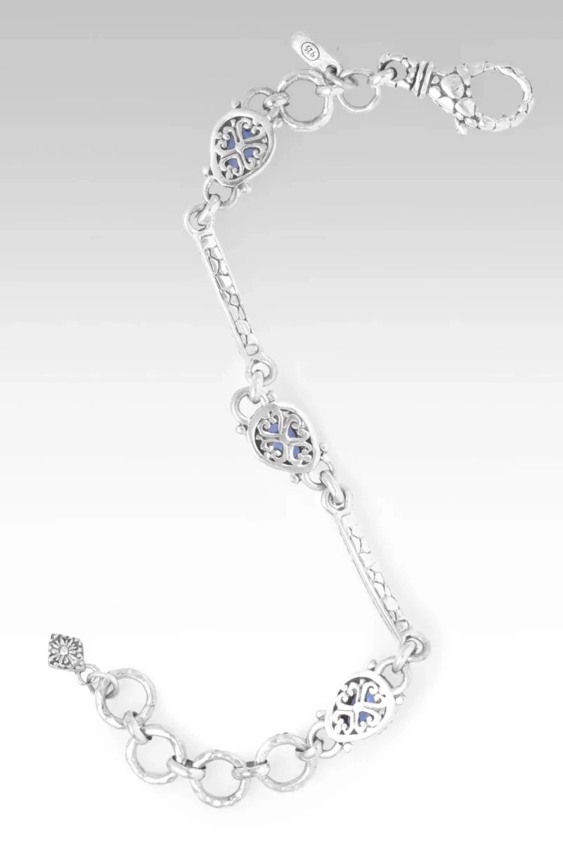 Wish Bracelet? in Royal Bali Blue? Mystic Topaz
