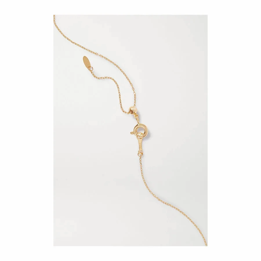 Womanist 18K Gold Necklace w. Diamond