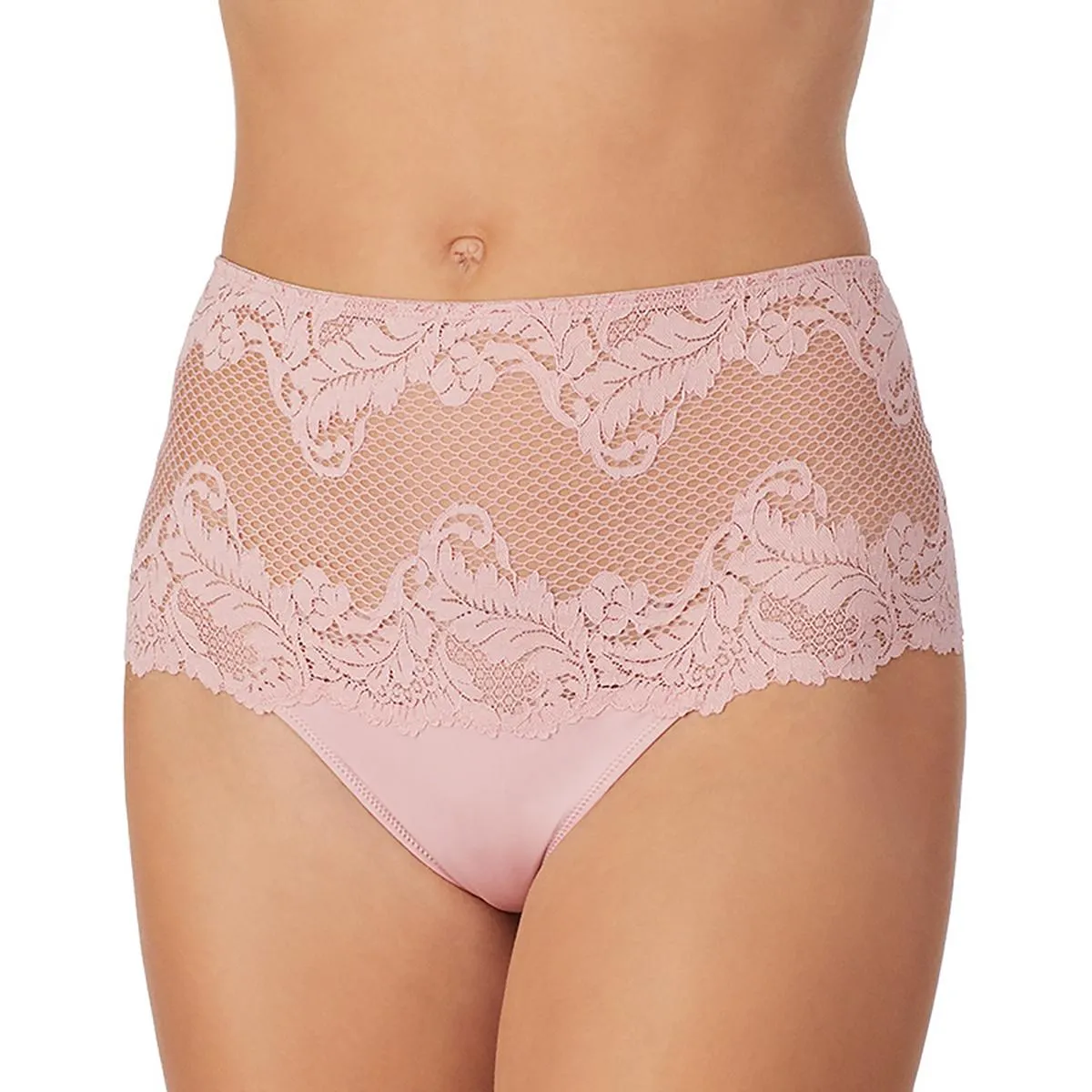 Damen-Spitzen-Hochwaist-Tanga
